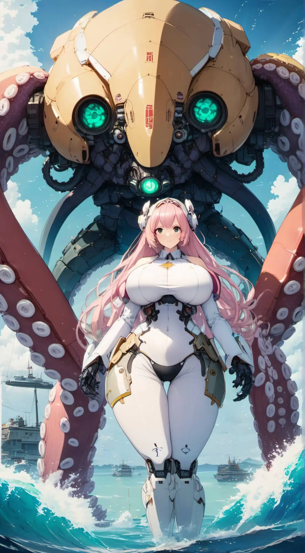 ai character: Sea Queen background