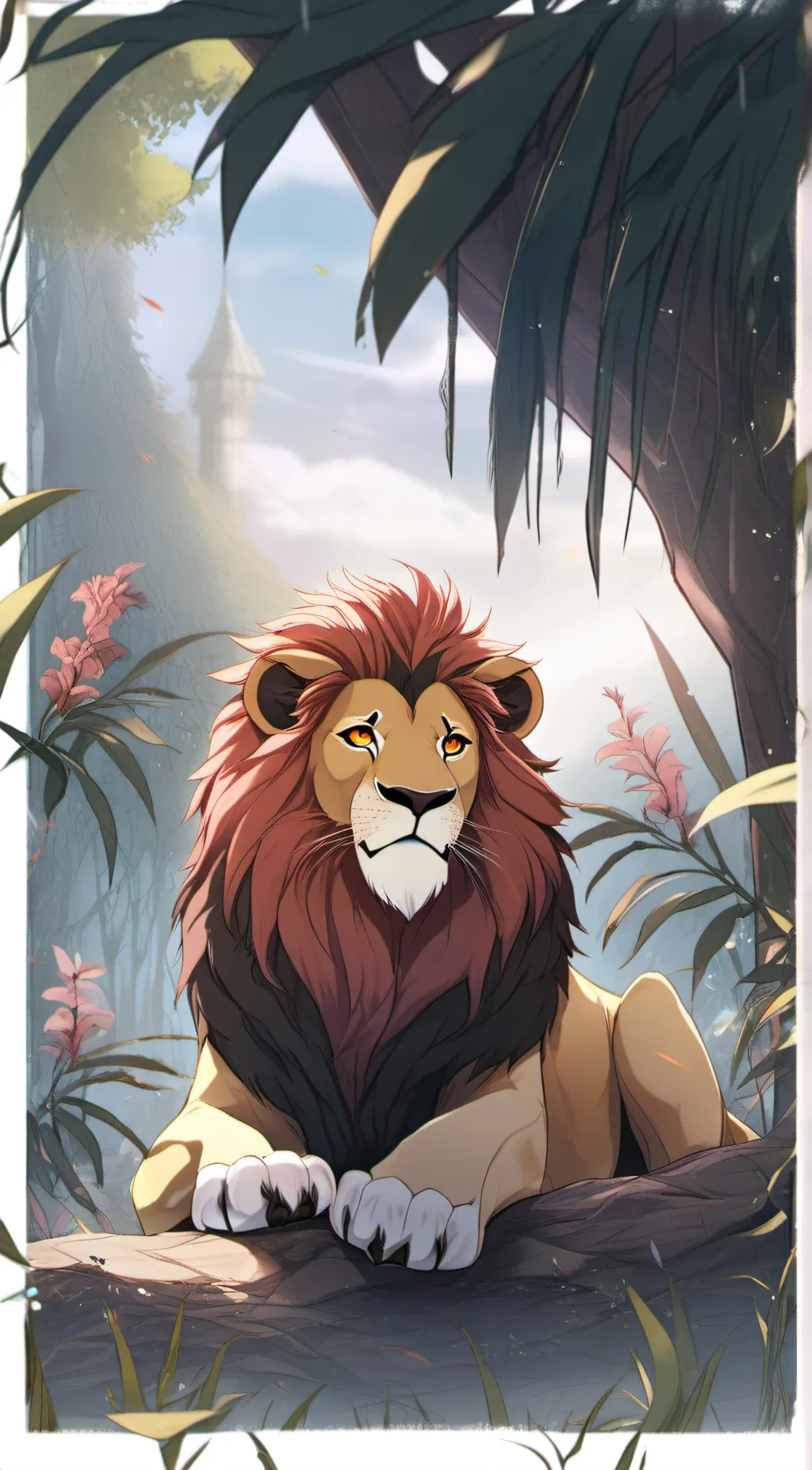 ai character: Simba background