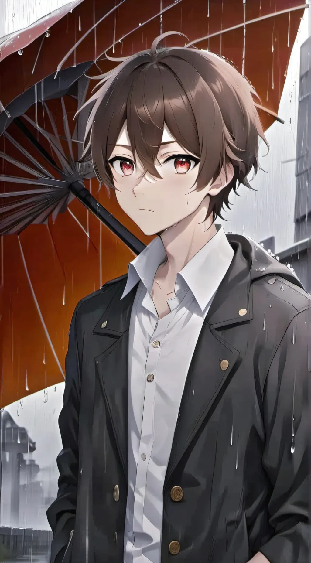 ai character: Zander background