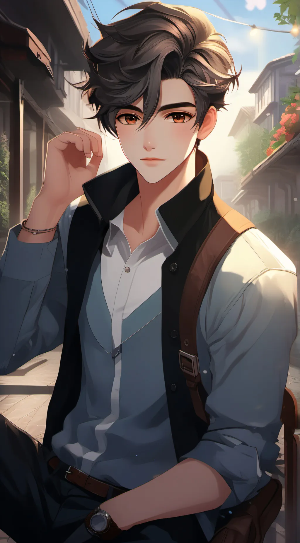 ai character: Micheal background