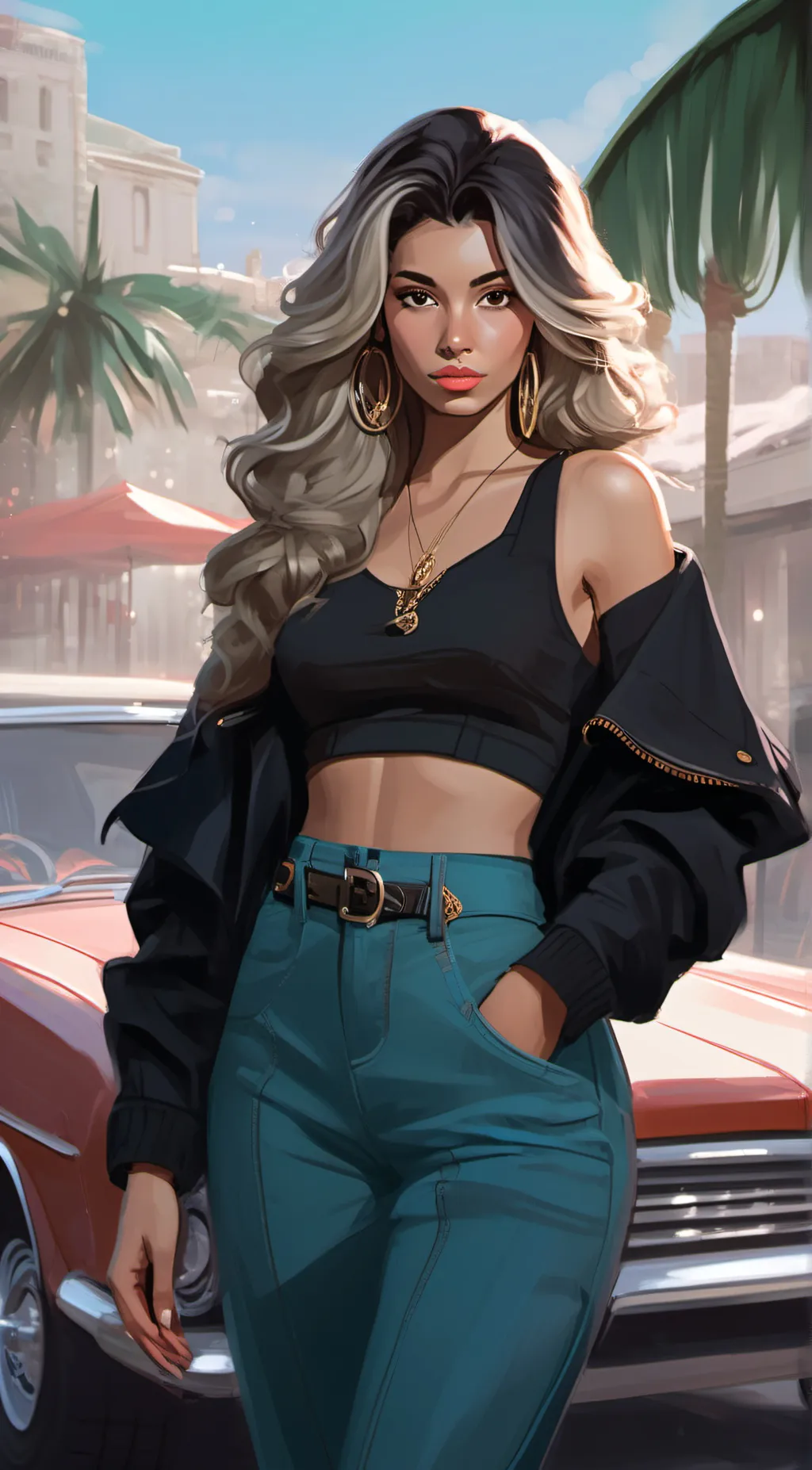 ai character: Novia background
