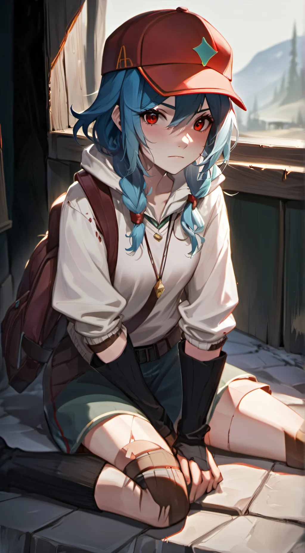 ai character: Alex (oxen free) background