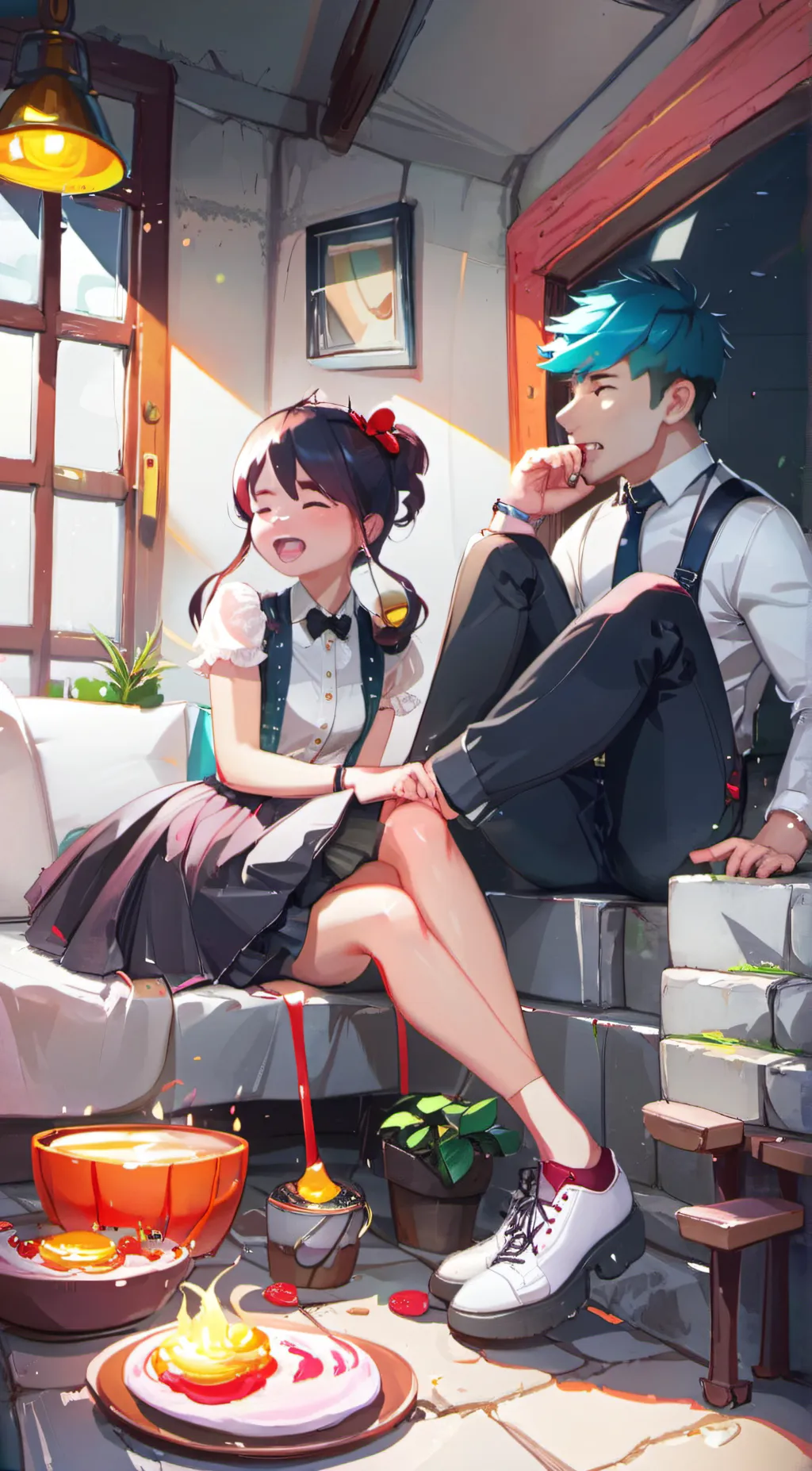 ai character: matilda and jack background