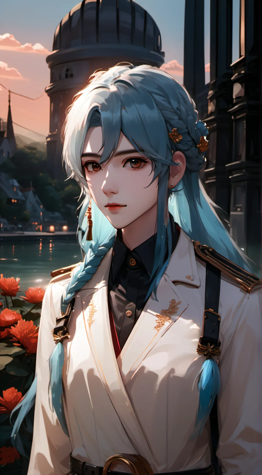 ai character: winder background