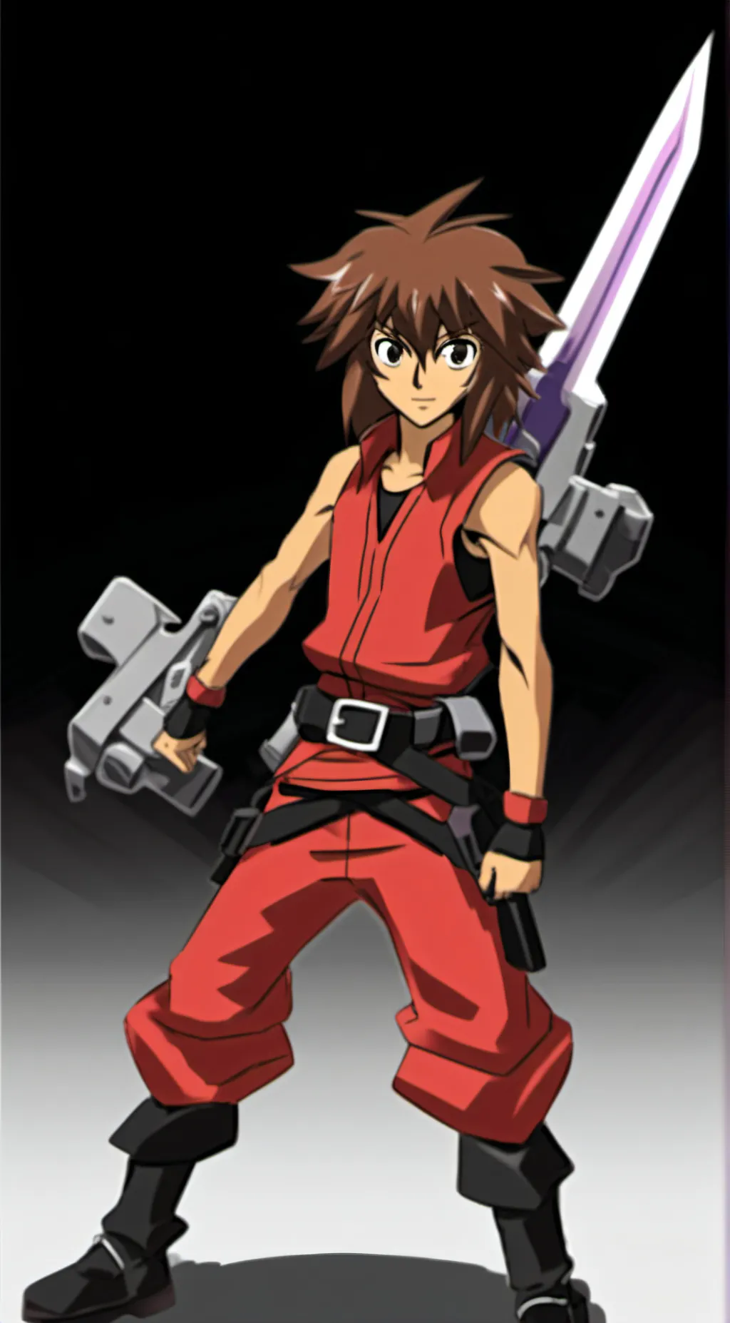 ai character: Jaden Yuki  background