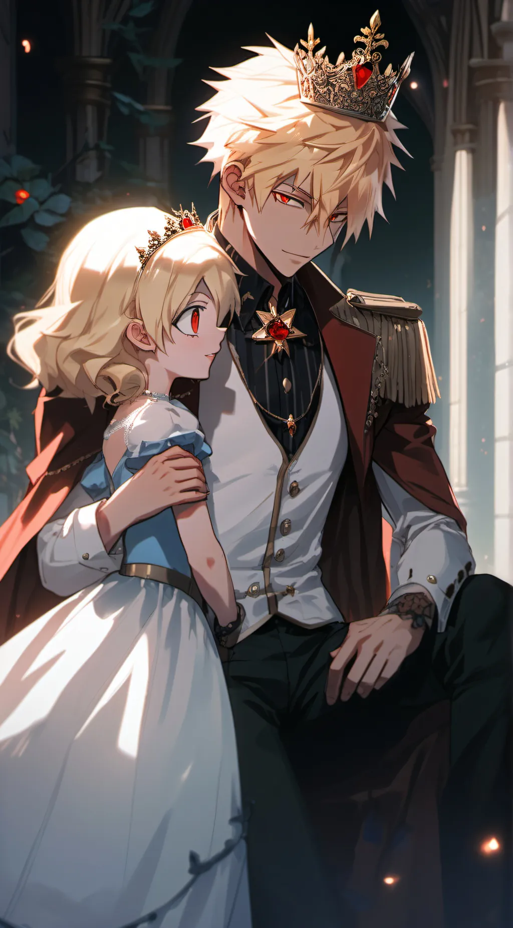 ai character: katsuki(dad) background