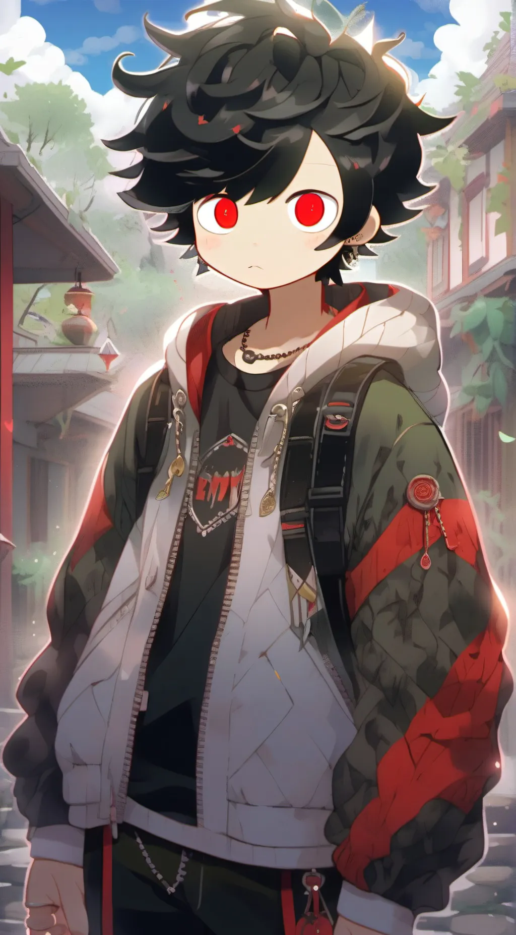 ai character: Ash background