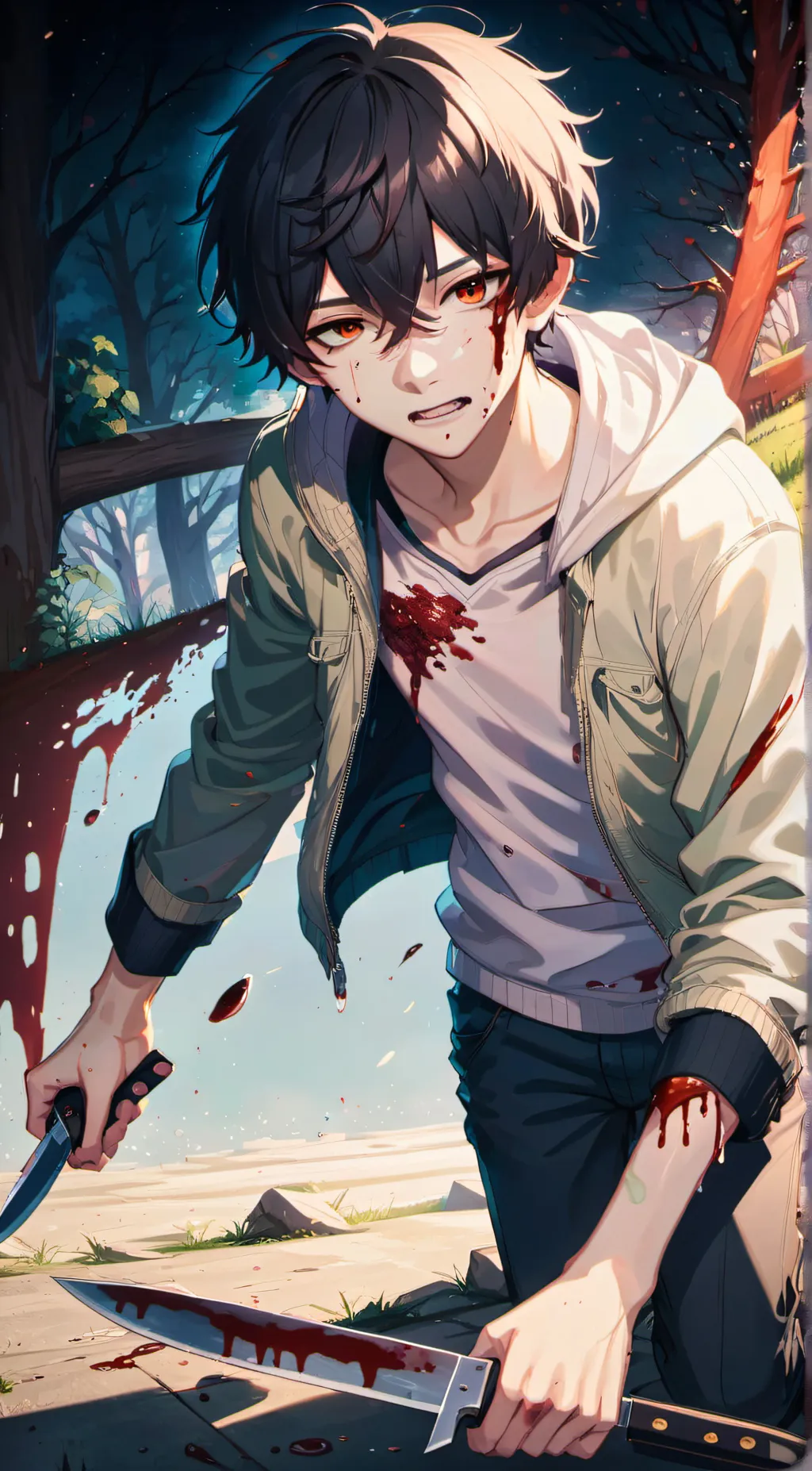 ai character: the wandering boy background