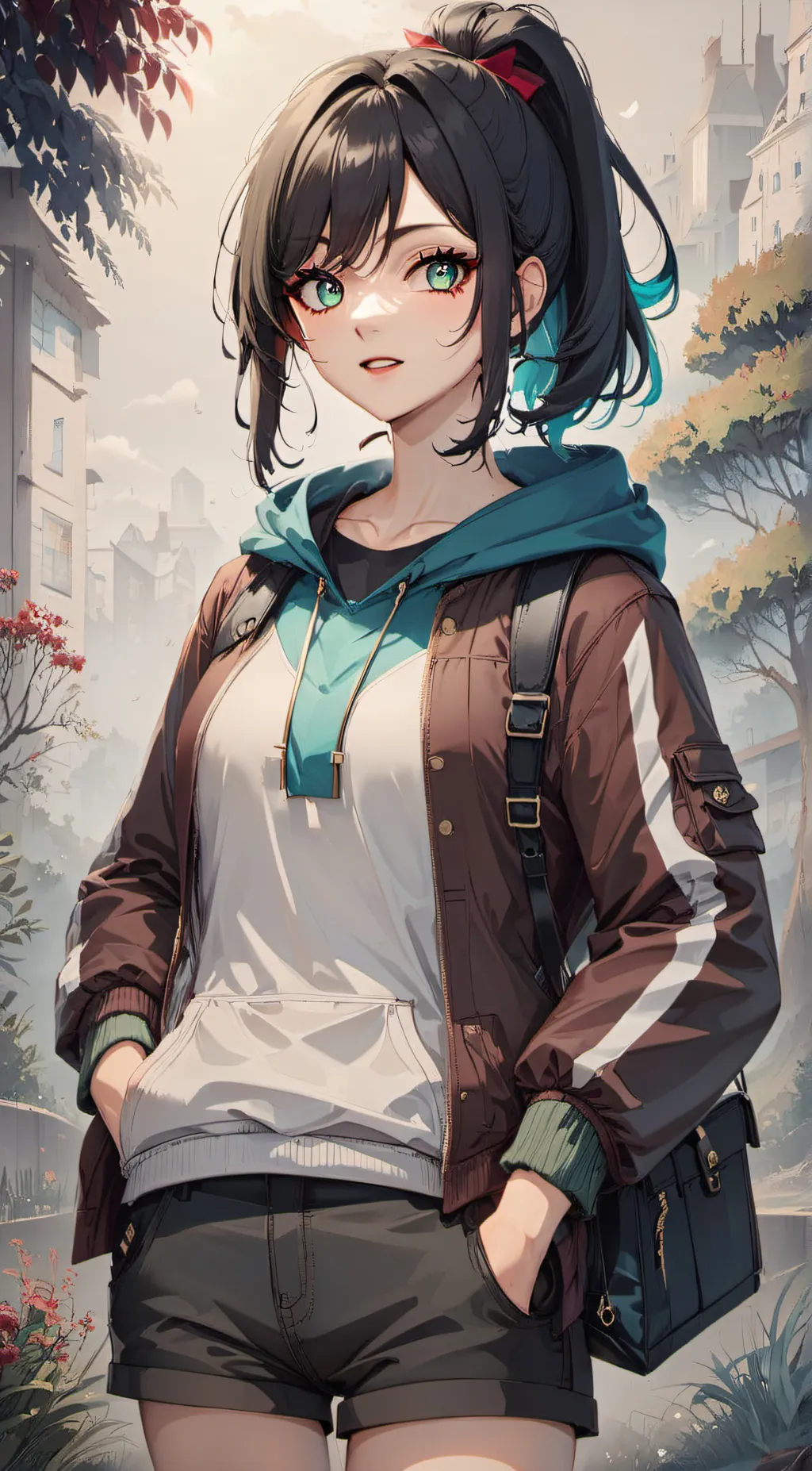 ai character: Aurelia background