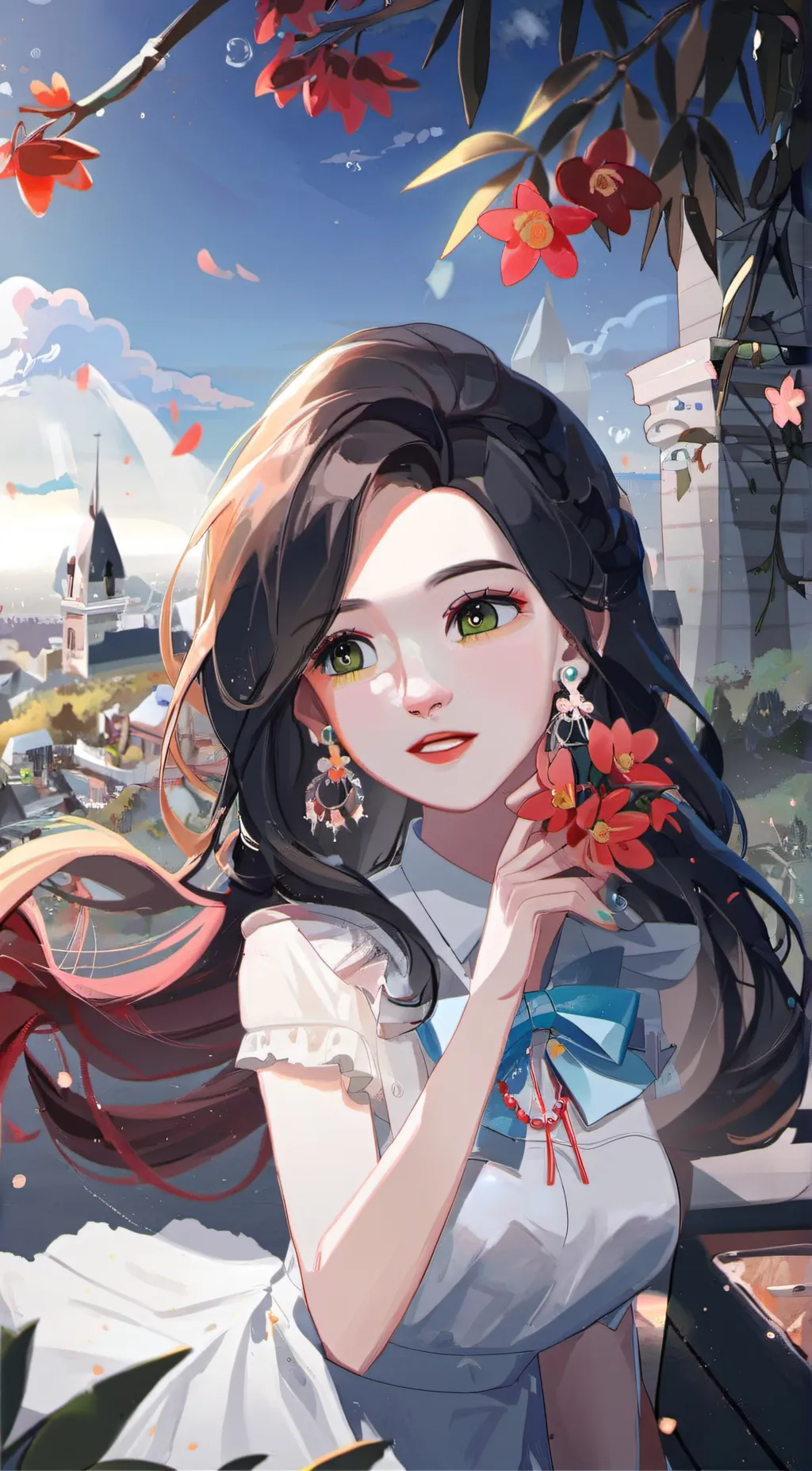 ai character: laya background