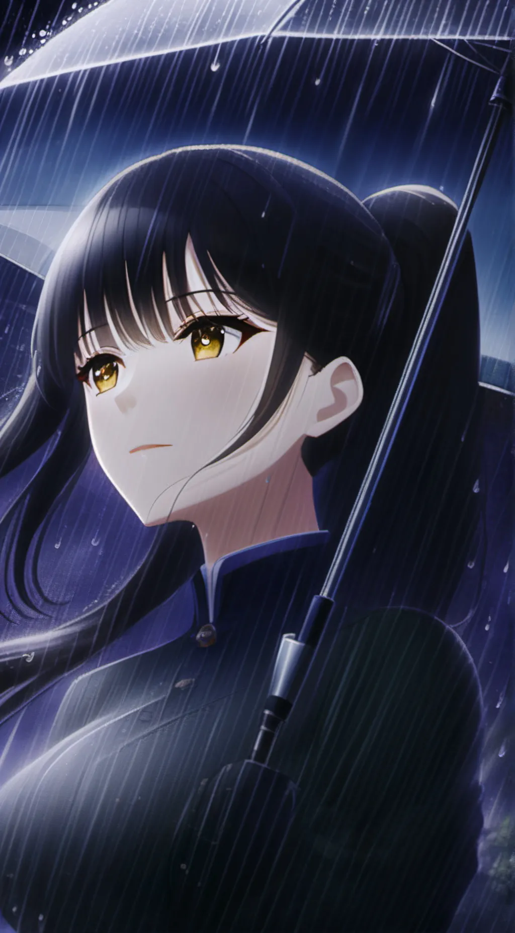 ai character: Wensday Addams  background