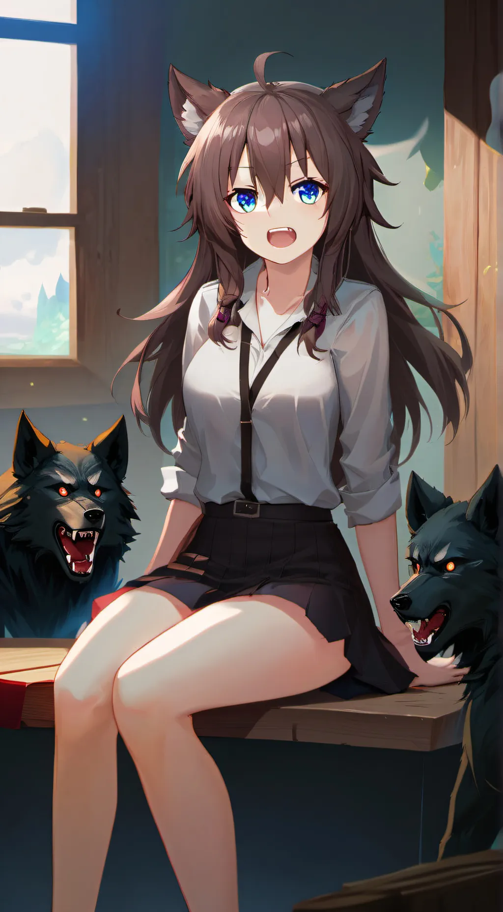 ai character: Sally background