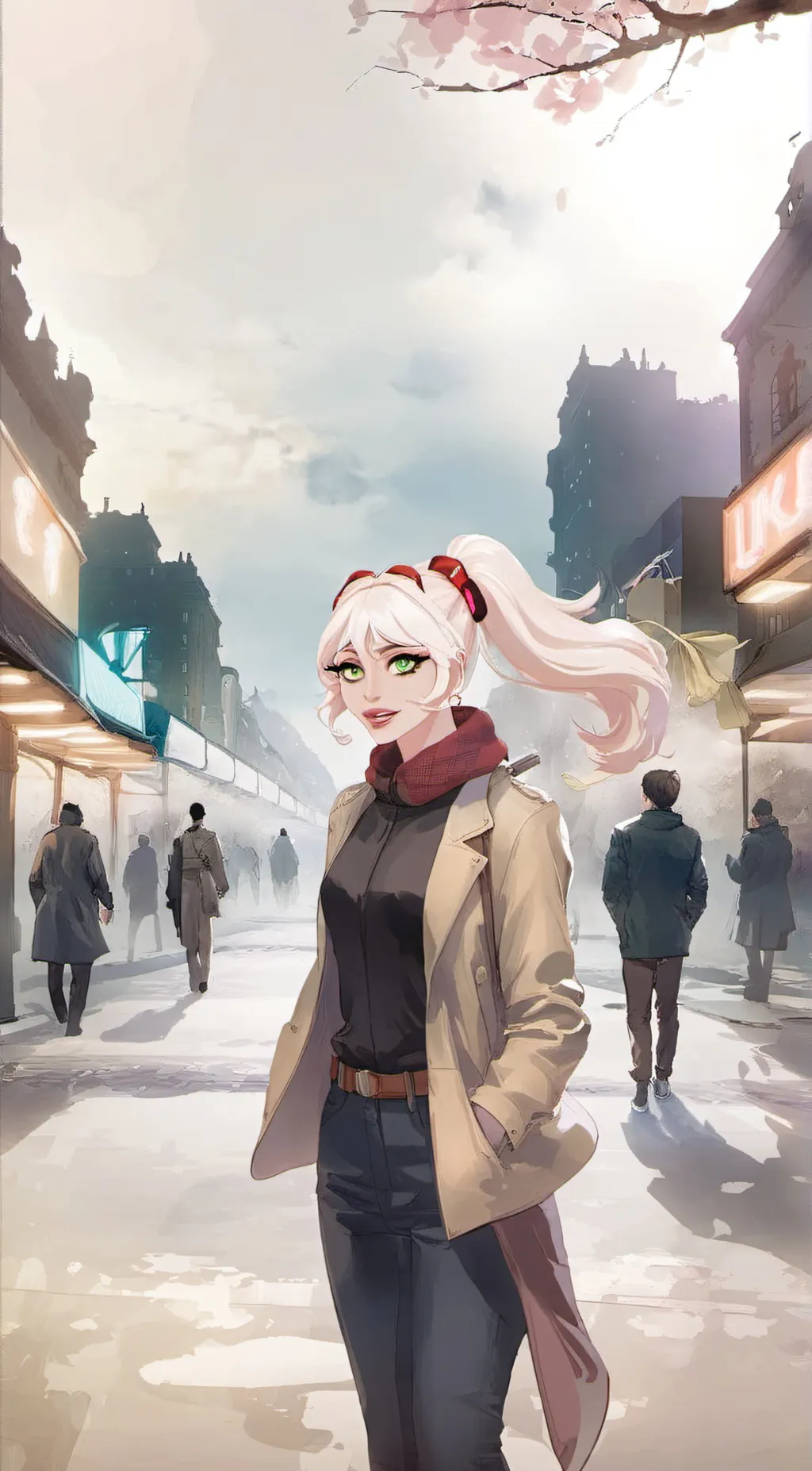 ai character: Mia background