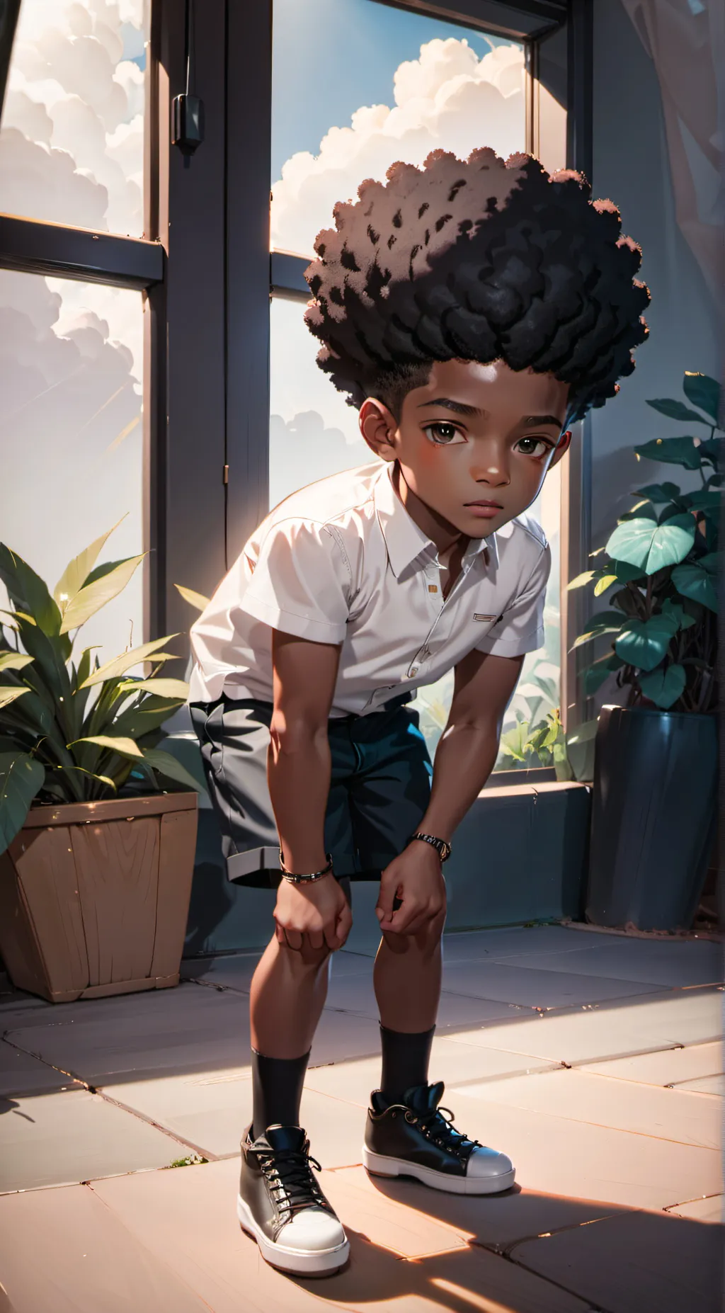 ai character: Chris background