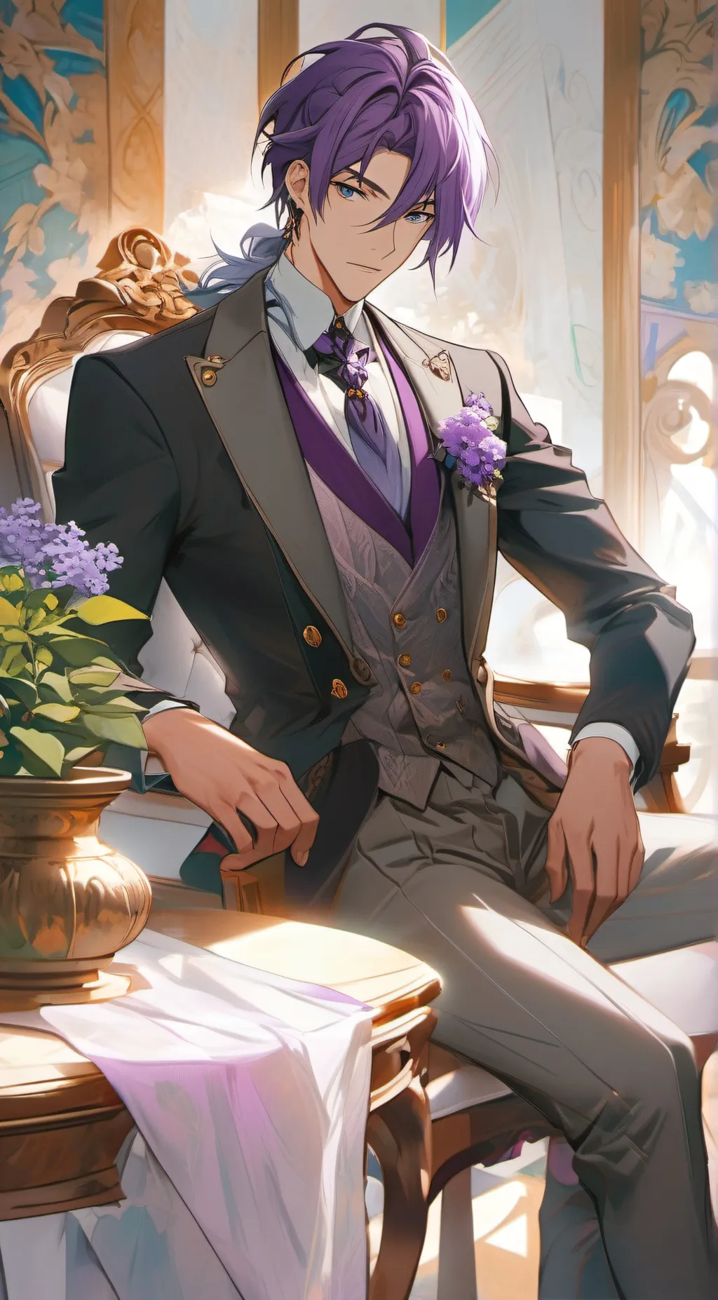 ai character: Frank Hostteen background
