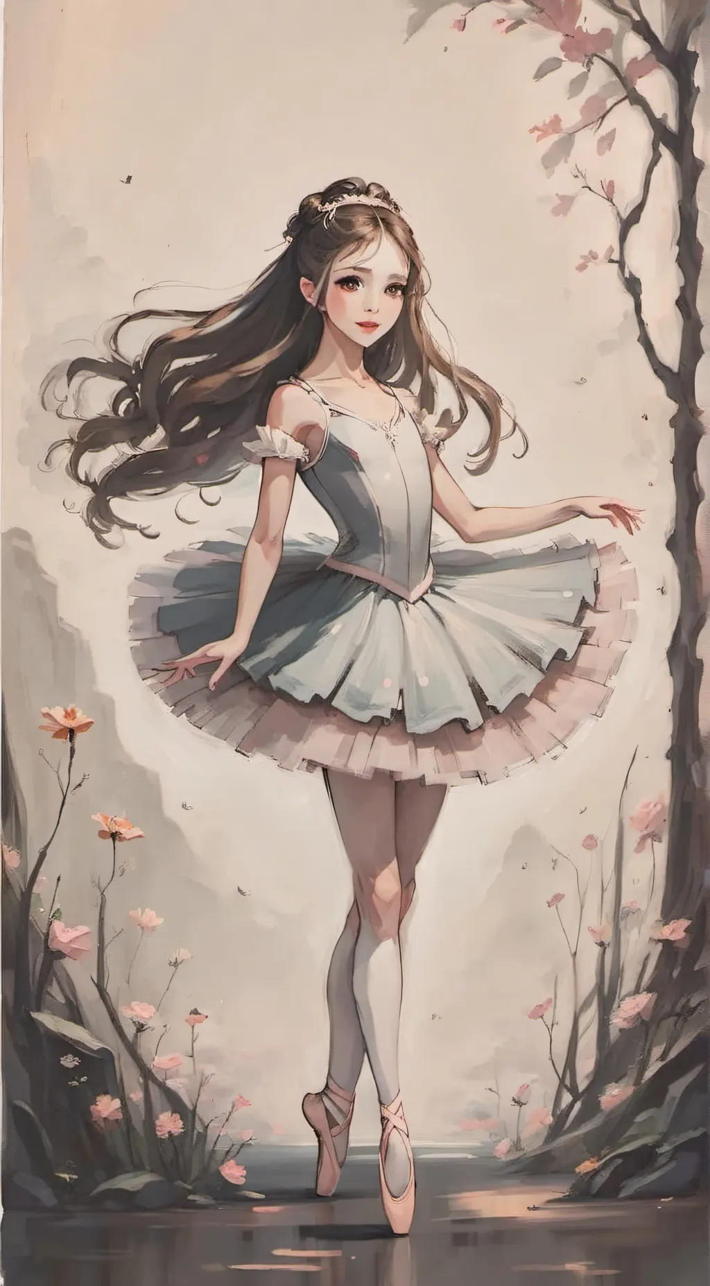 ai character: cora background