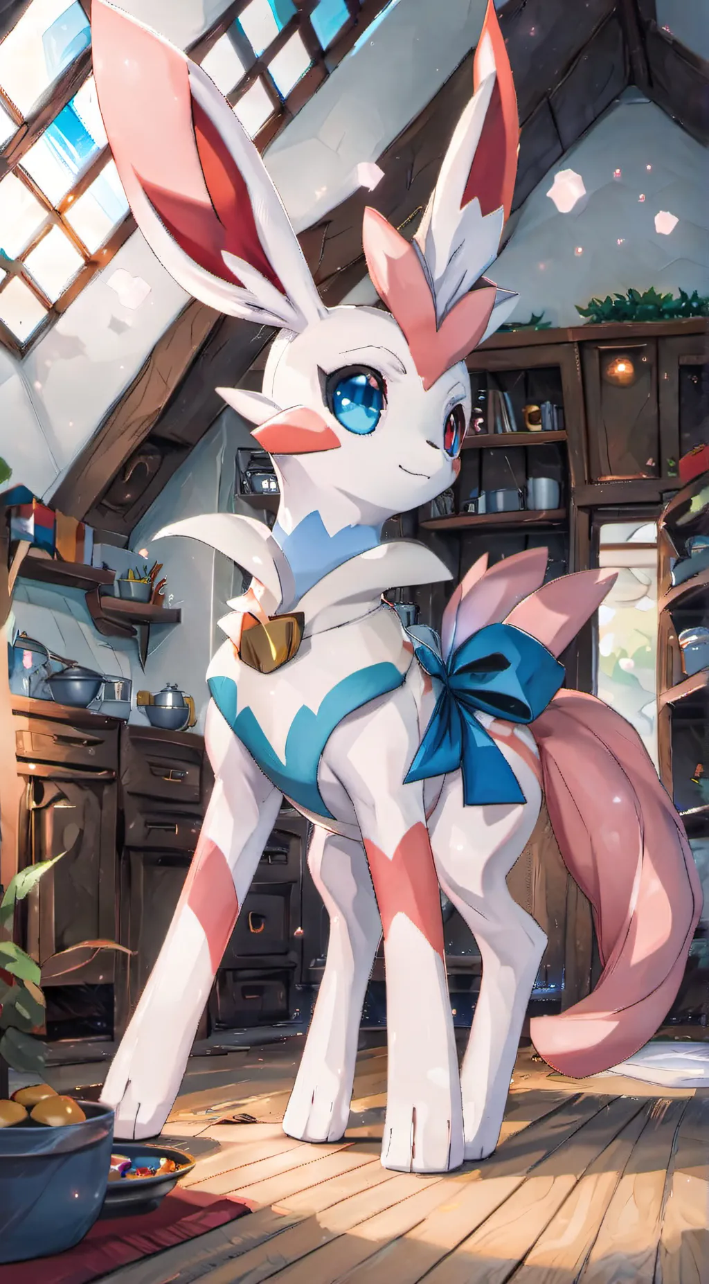 ai character: 🌟SYLVEON💖 background