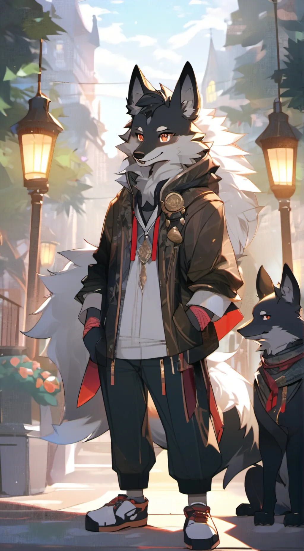 ai character: John  background