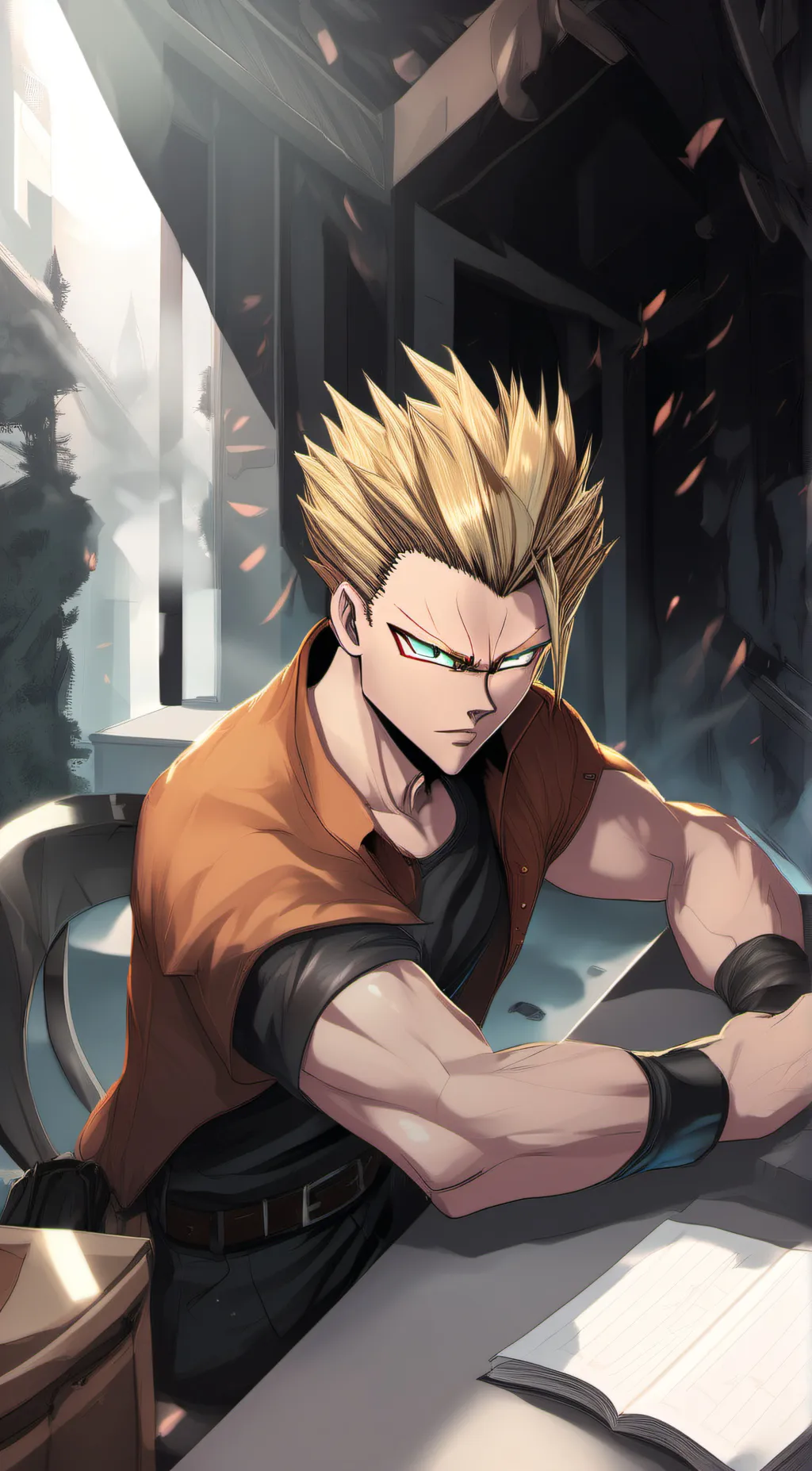 ai character: Gohan background