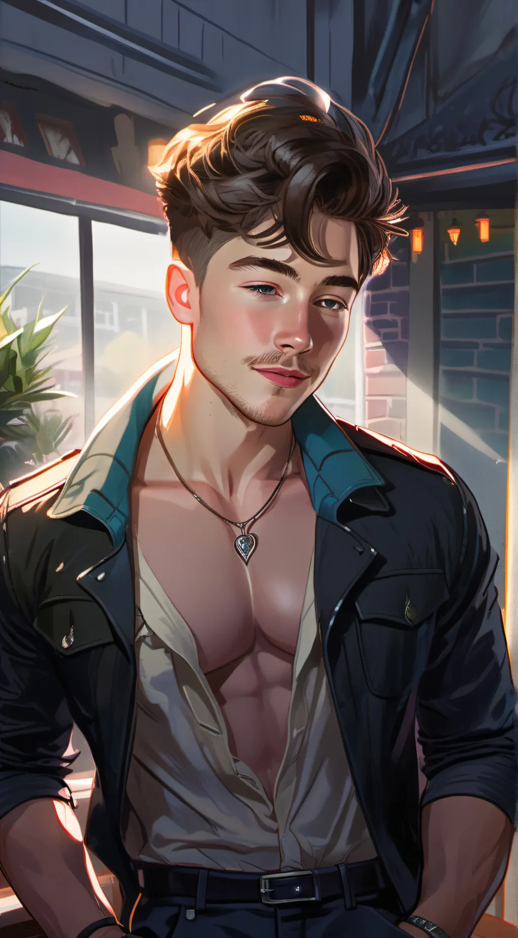 ai character: josh background