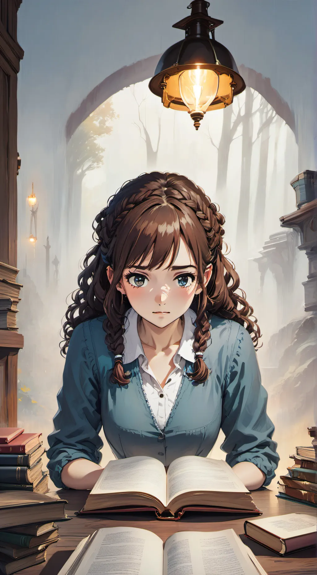 ai character: Hermione Grander  background