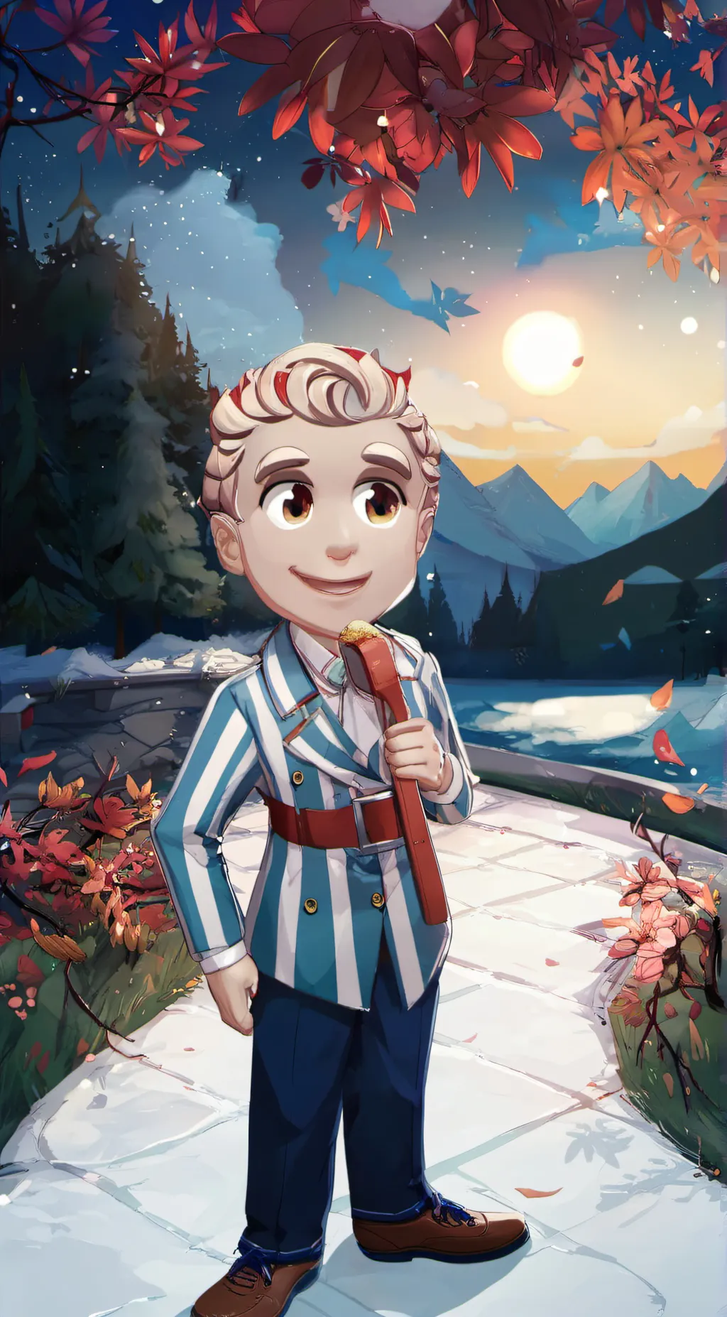 ai character: Alexis  background