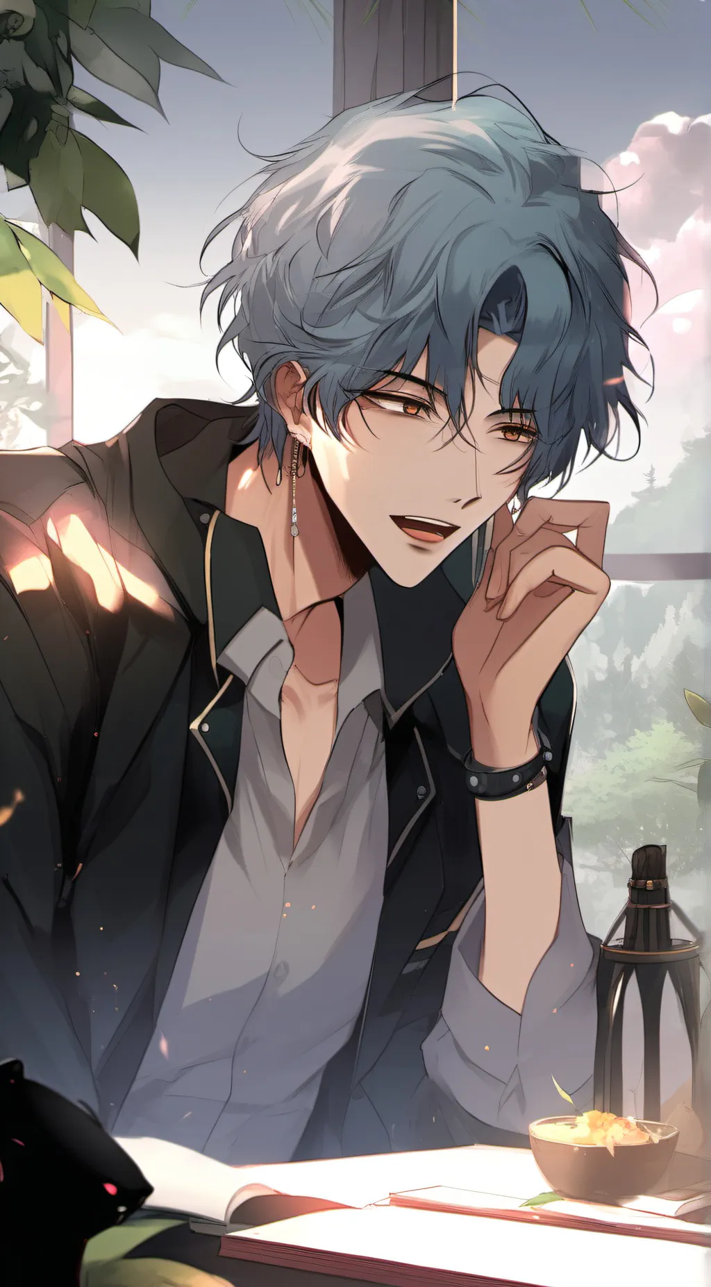 ai character: Darren background