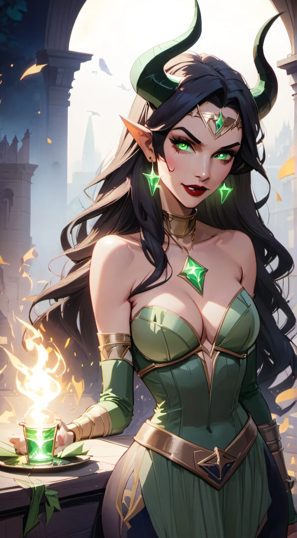 ai character: Enchantress background