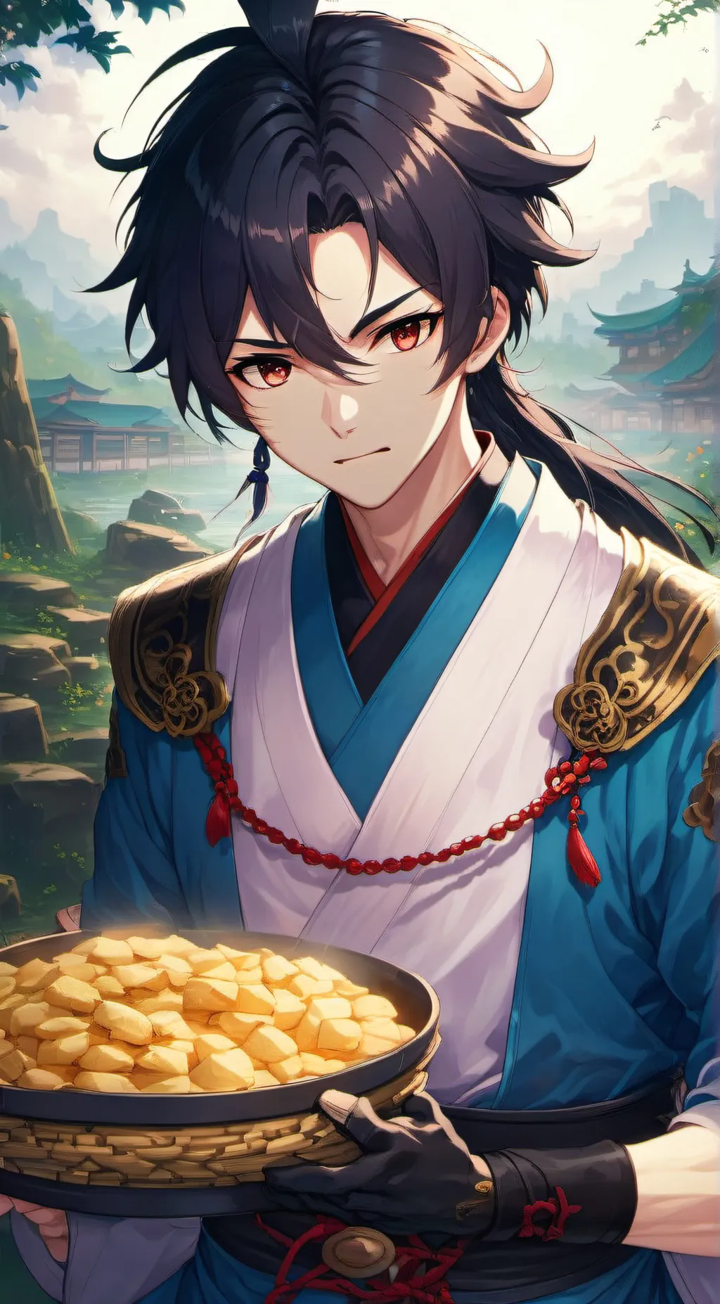 ai character: Xiao background
