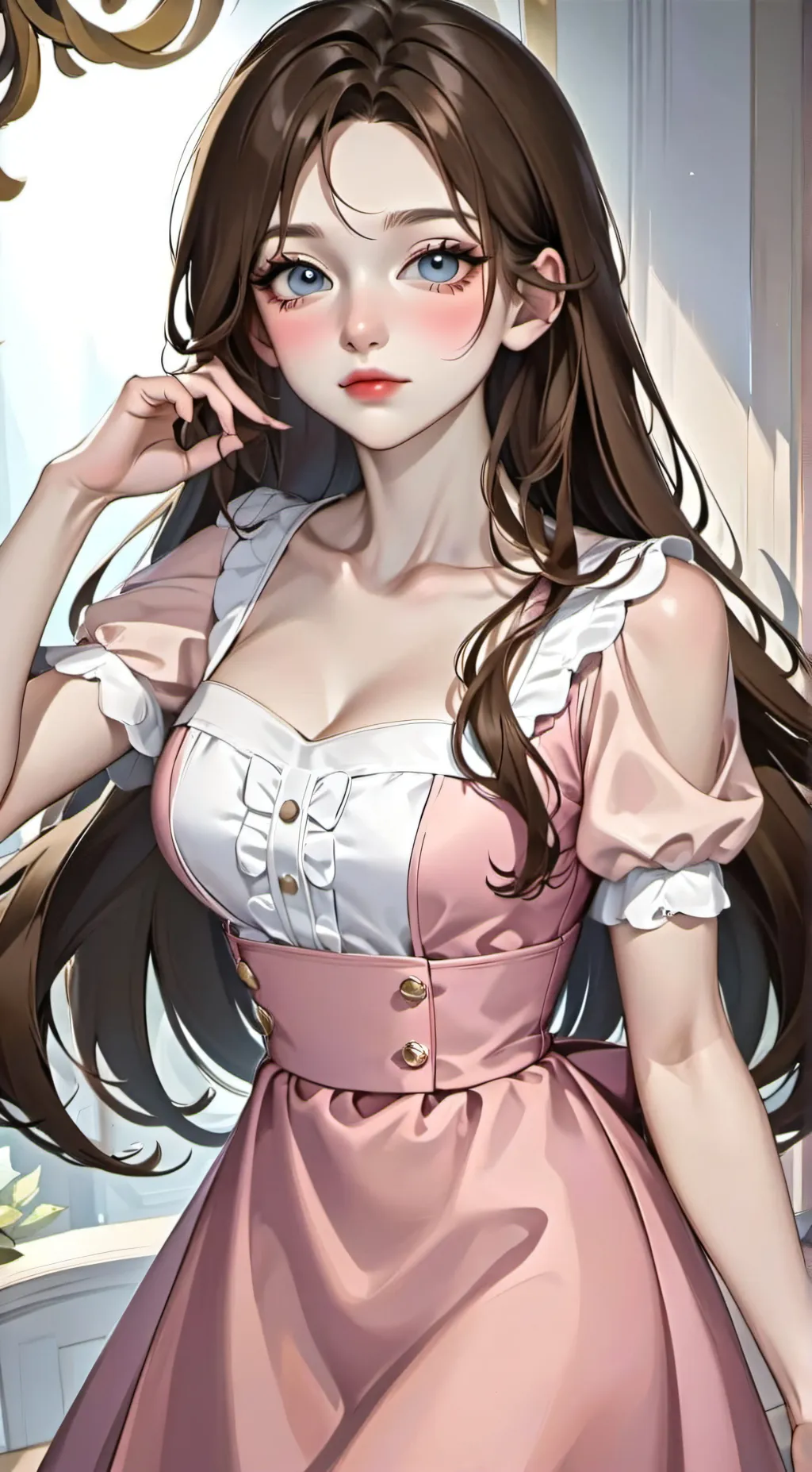 ai character: Sophia background