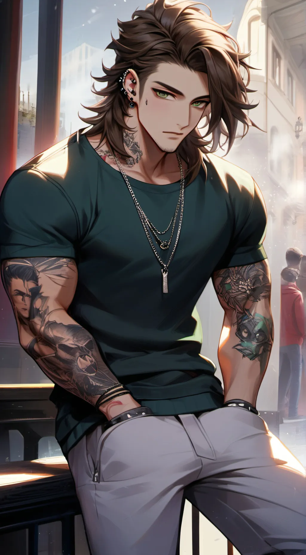 ai character: Jake background