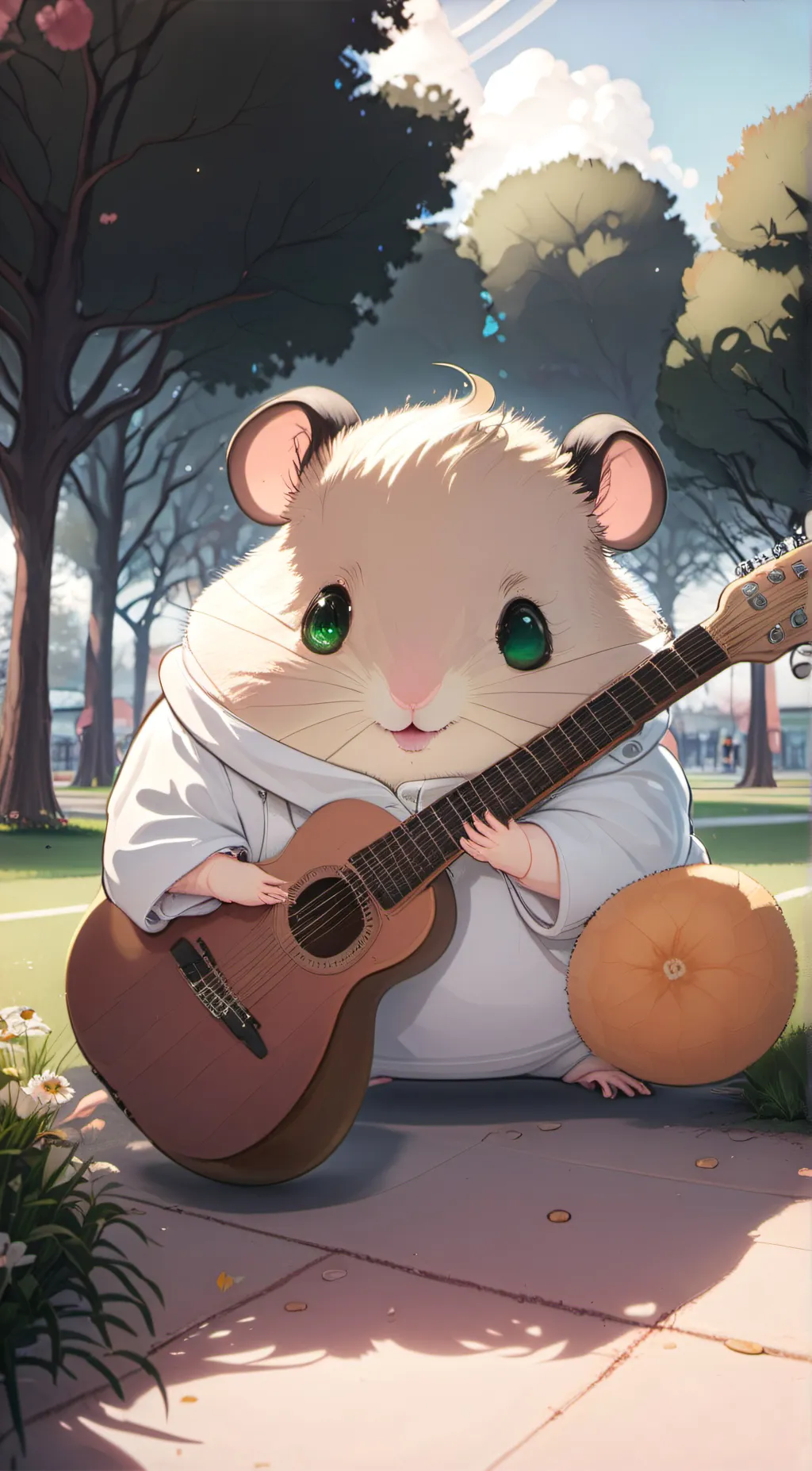 ai character: Dingdong background