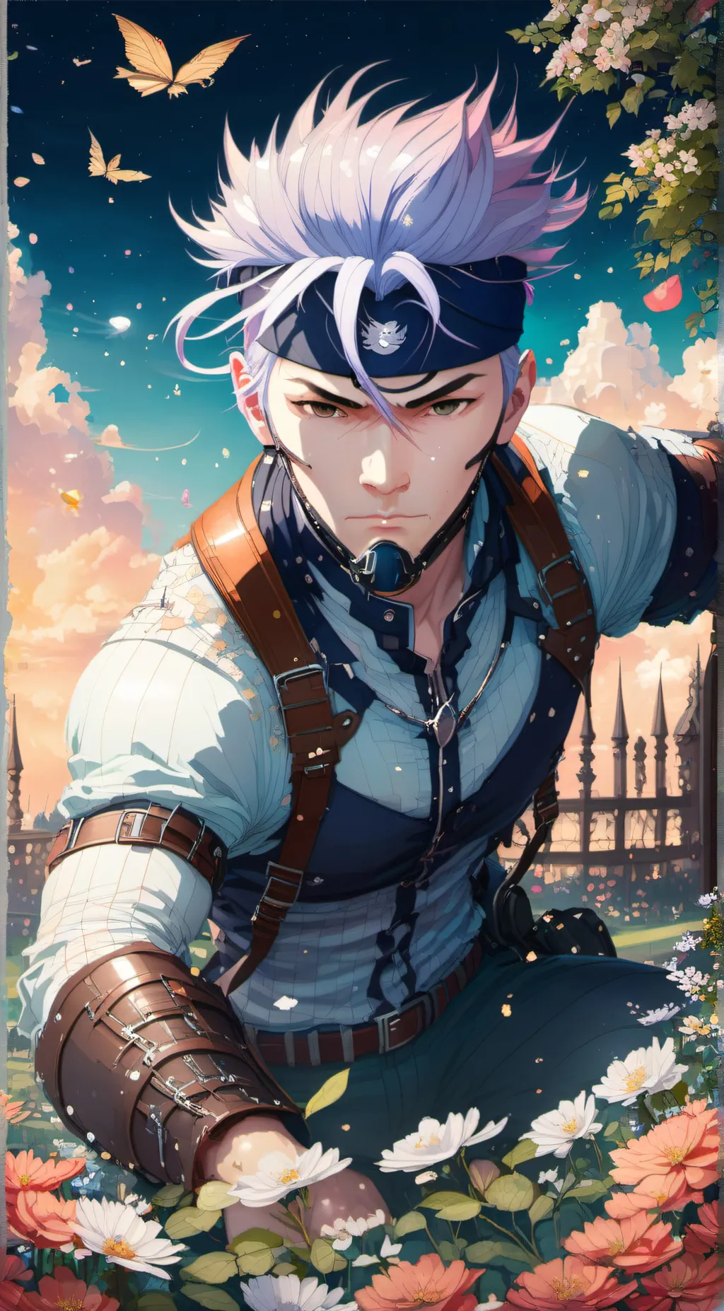 ai character: kakashi hatake background