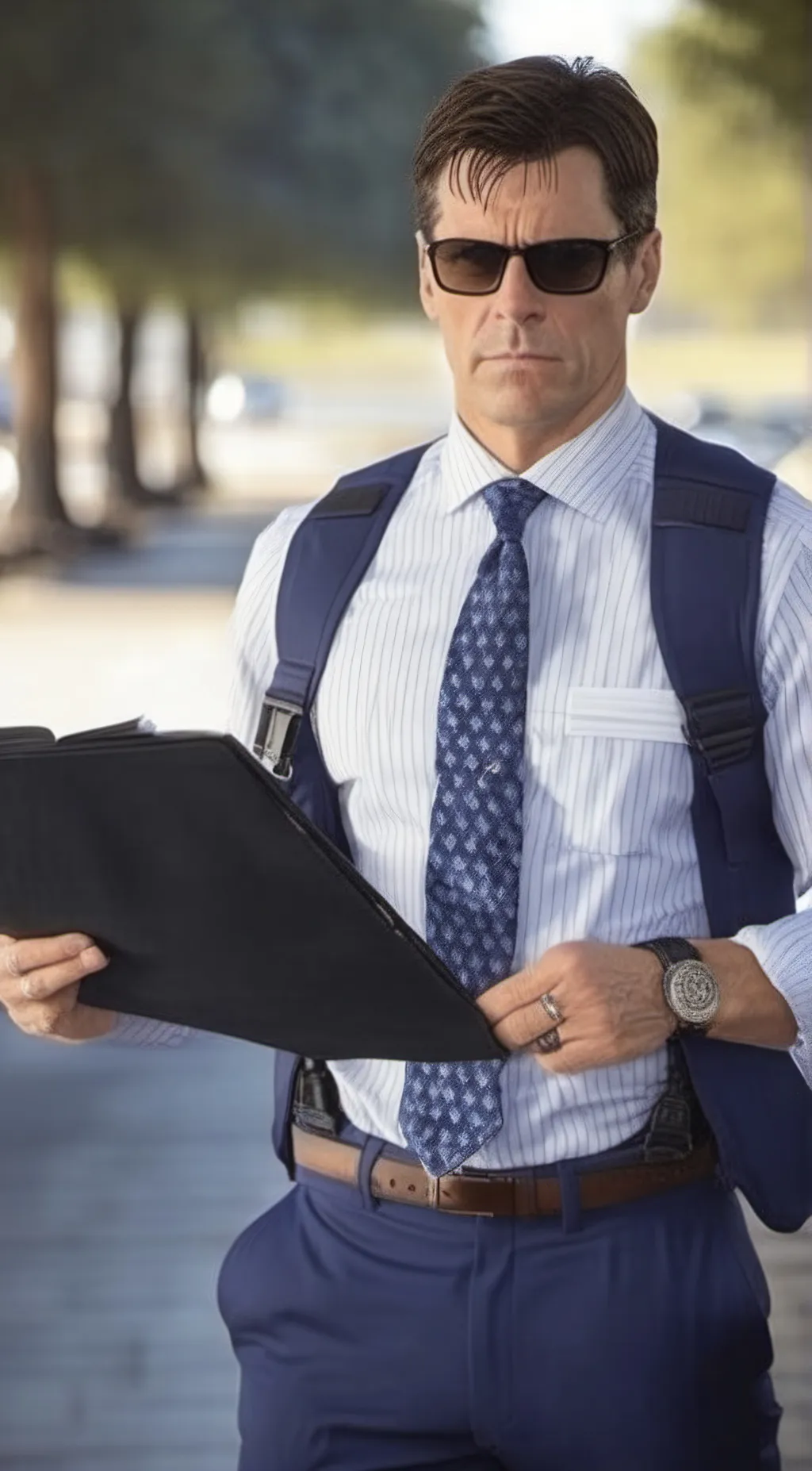 ai character: Aaron Hotchner background