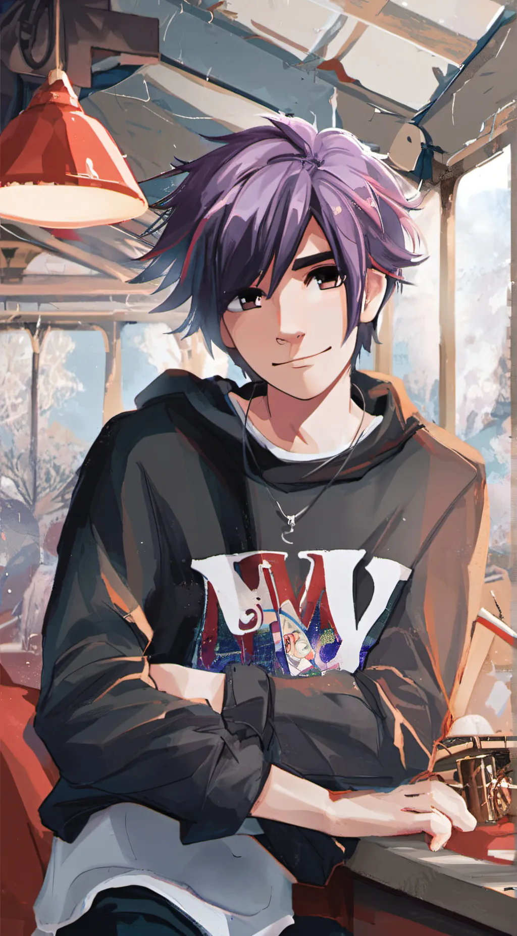 ai character: Sebastian background