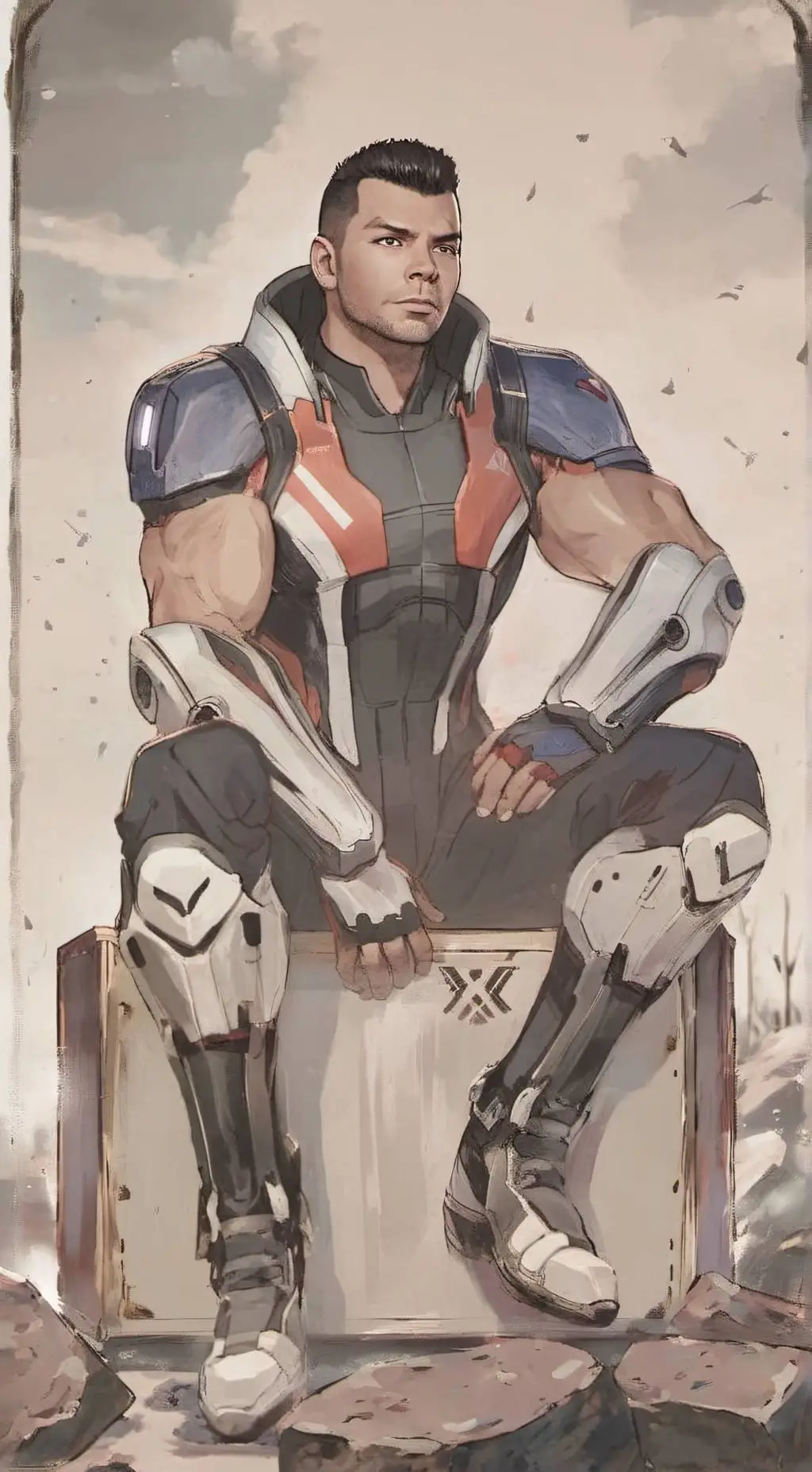 ai character: James Vega background