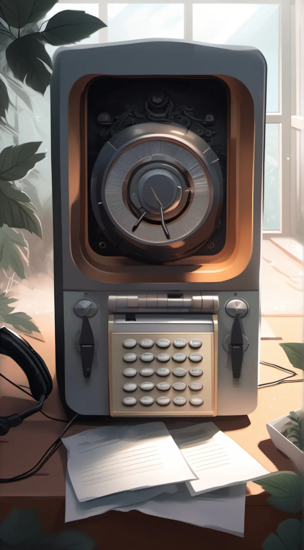 ai character: The Machine background
