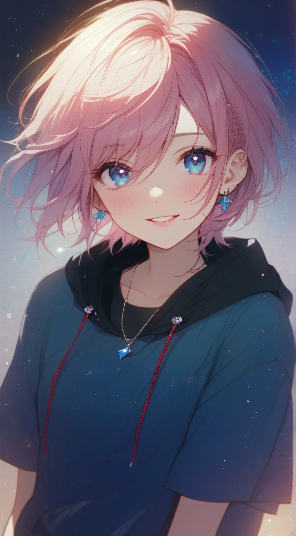 ai character: Pinky (Rose) background