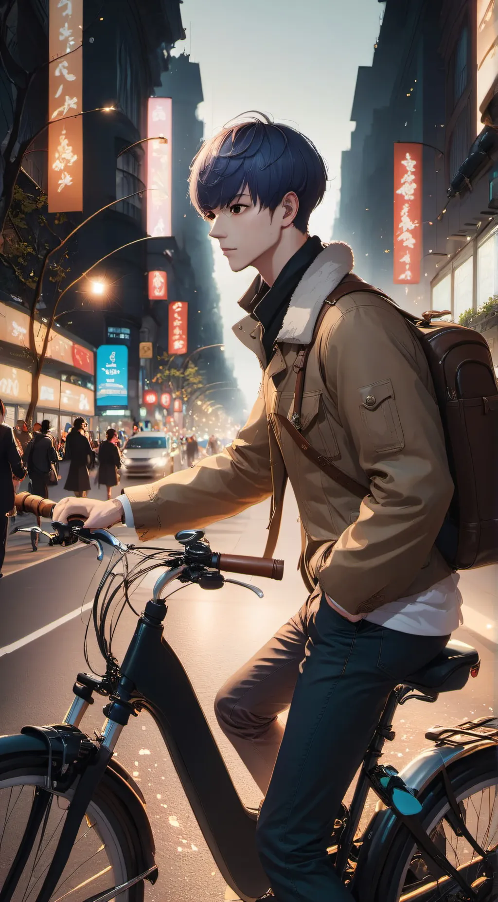 ai character: Charlie  background