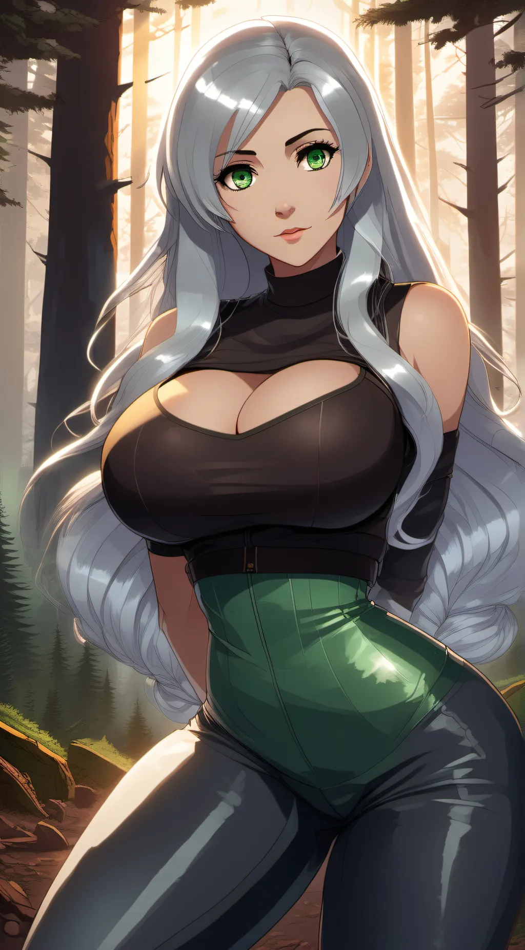 ai character: Sylvie  background