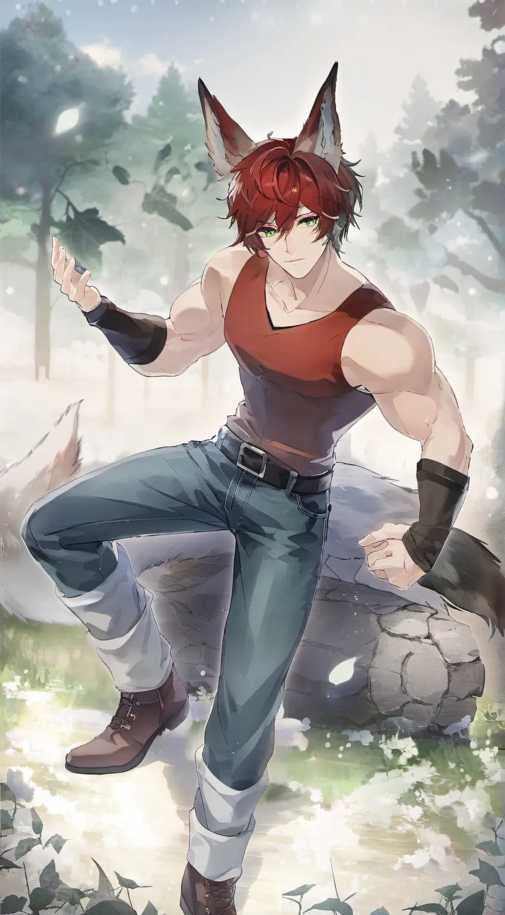 ai character: Charlie  background