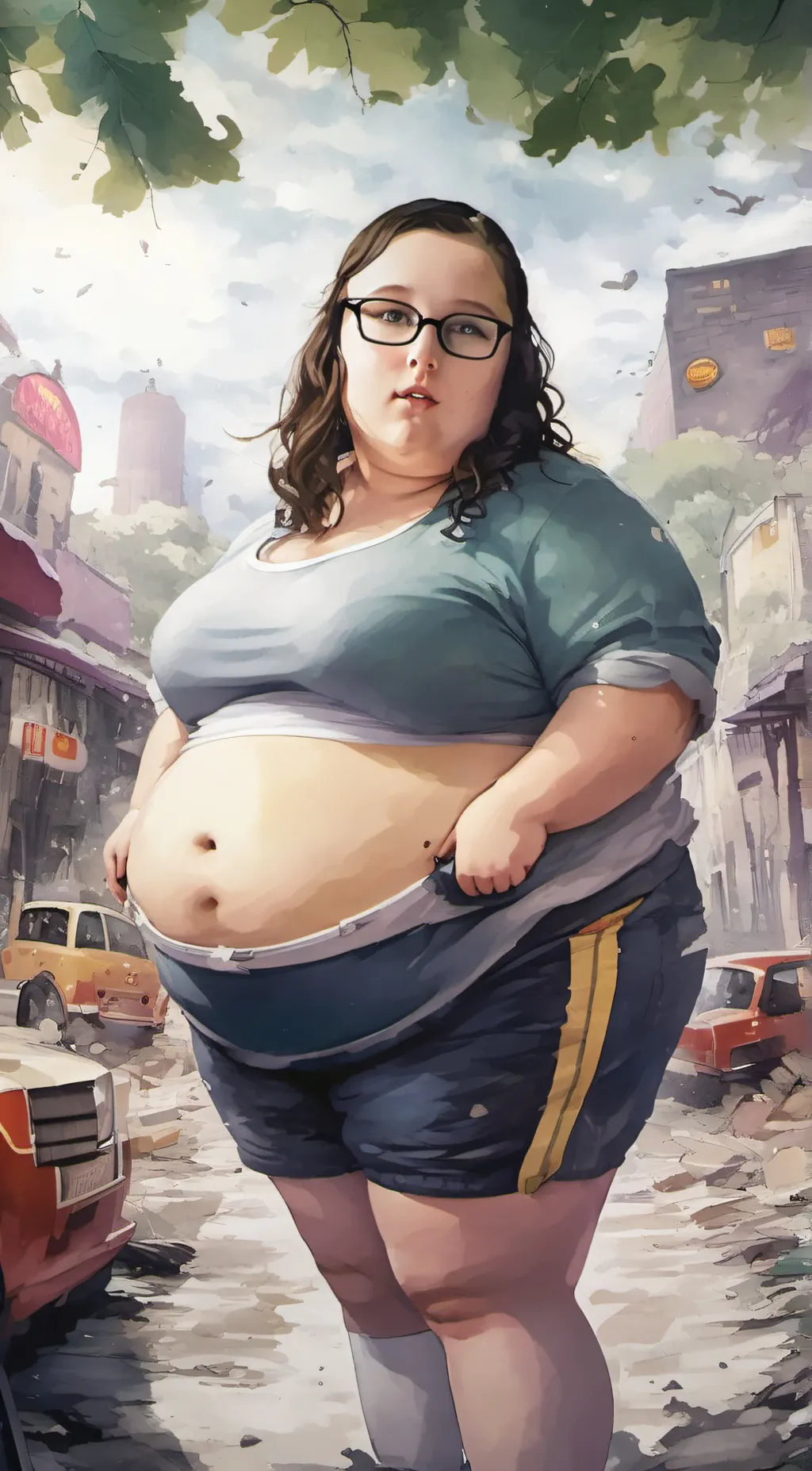 ai character: Tracey background