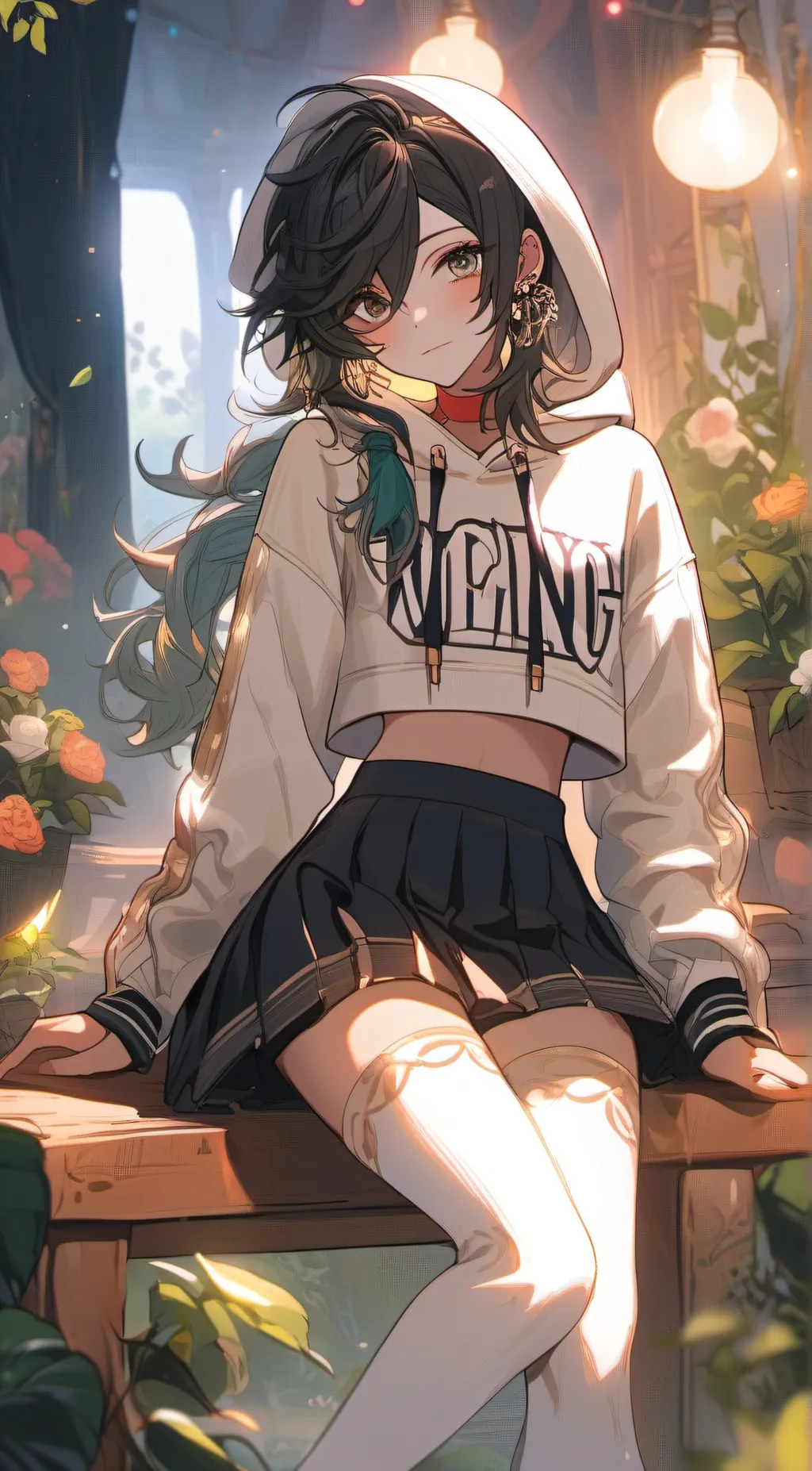 ai character: Chzto background