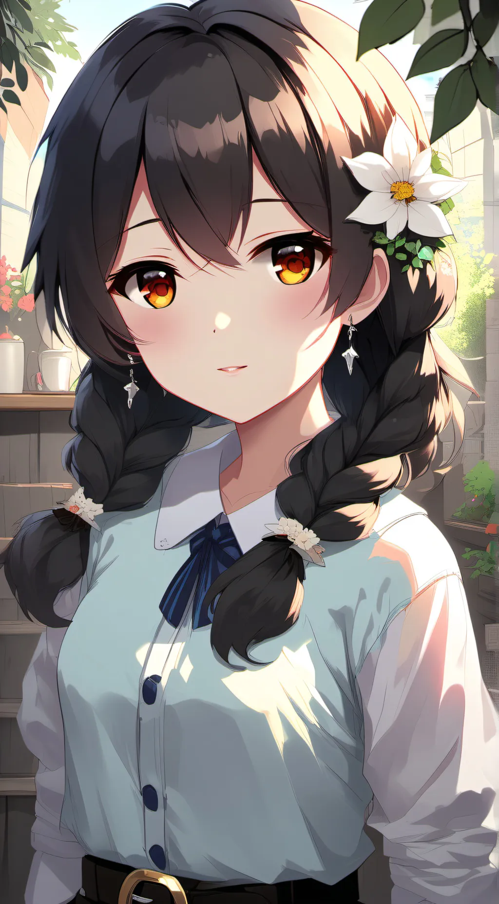 ai character: Iris background