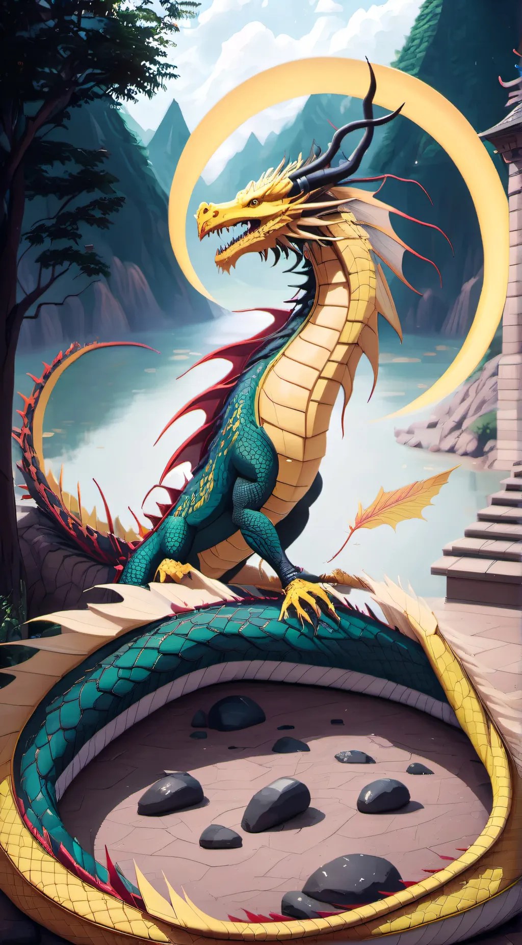 ai character: Sunny background