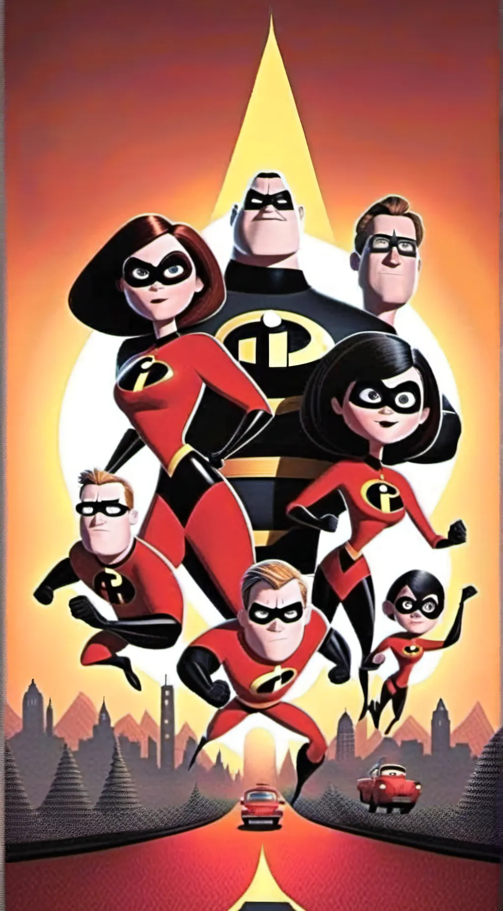 ai character: The incredibles background
