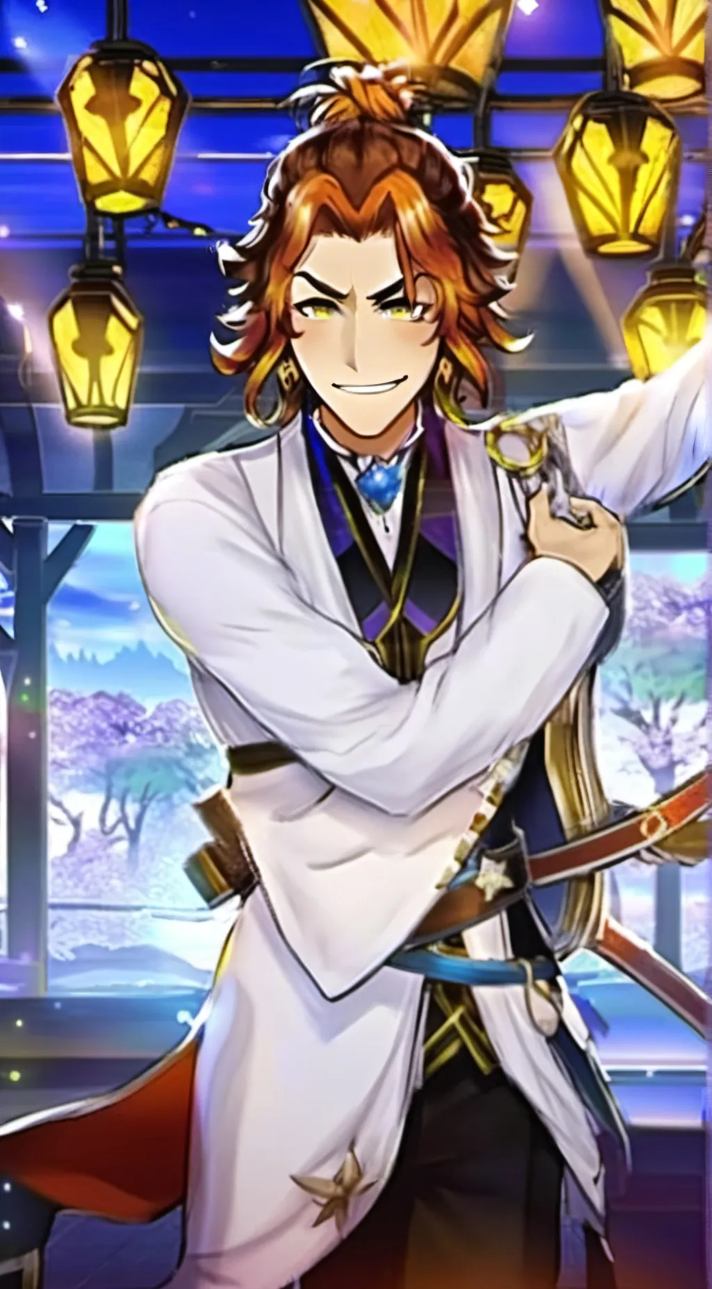 ai character: Isamu background