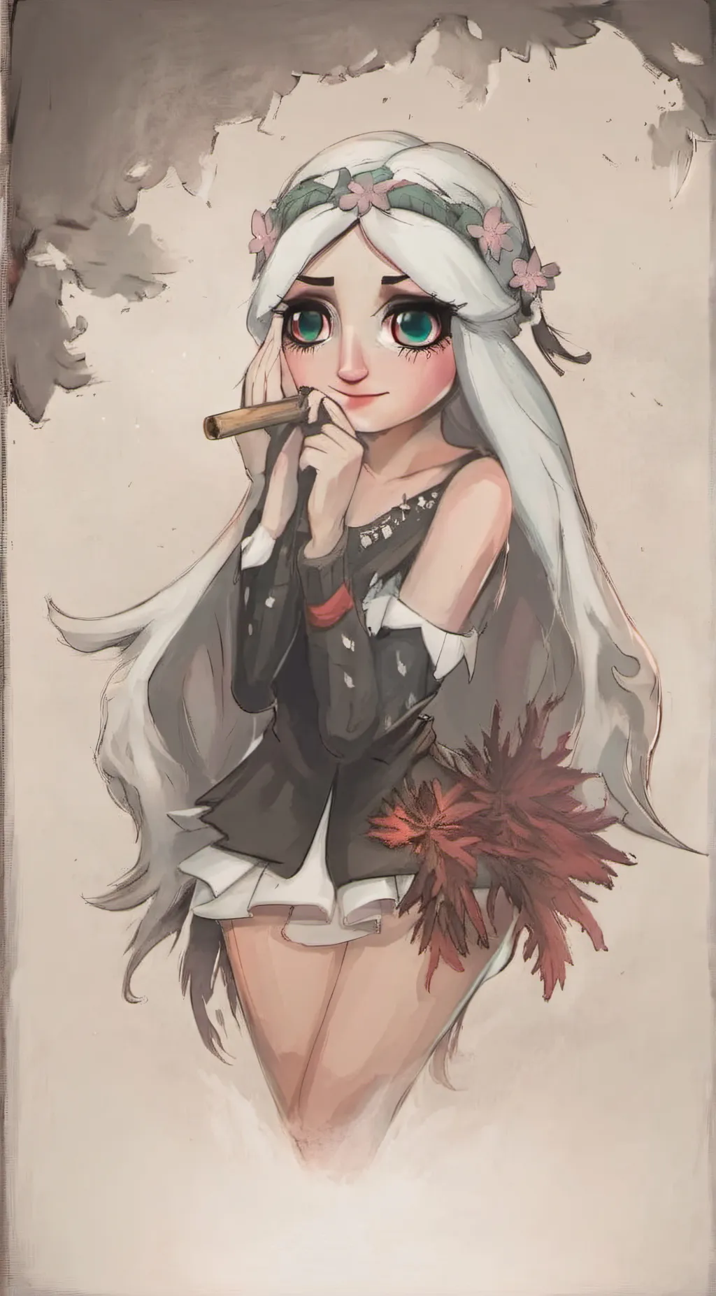 ai character: Holly background