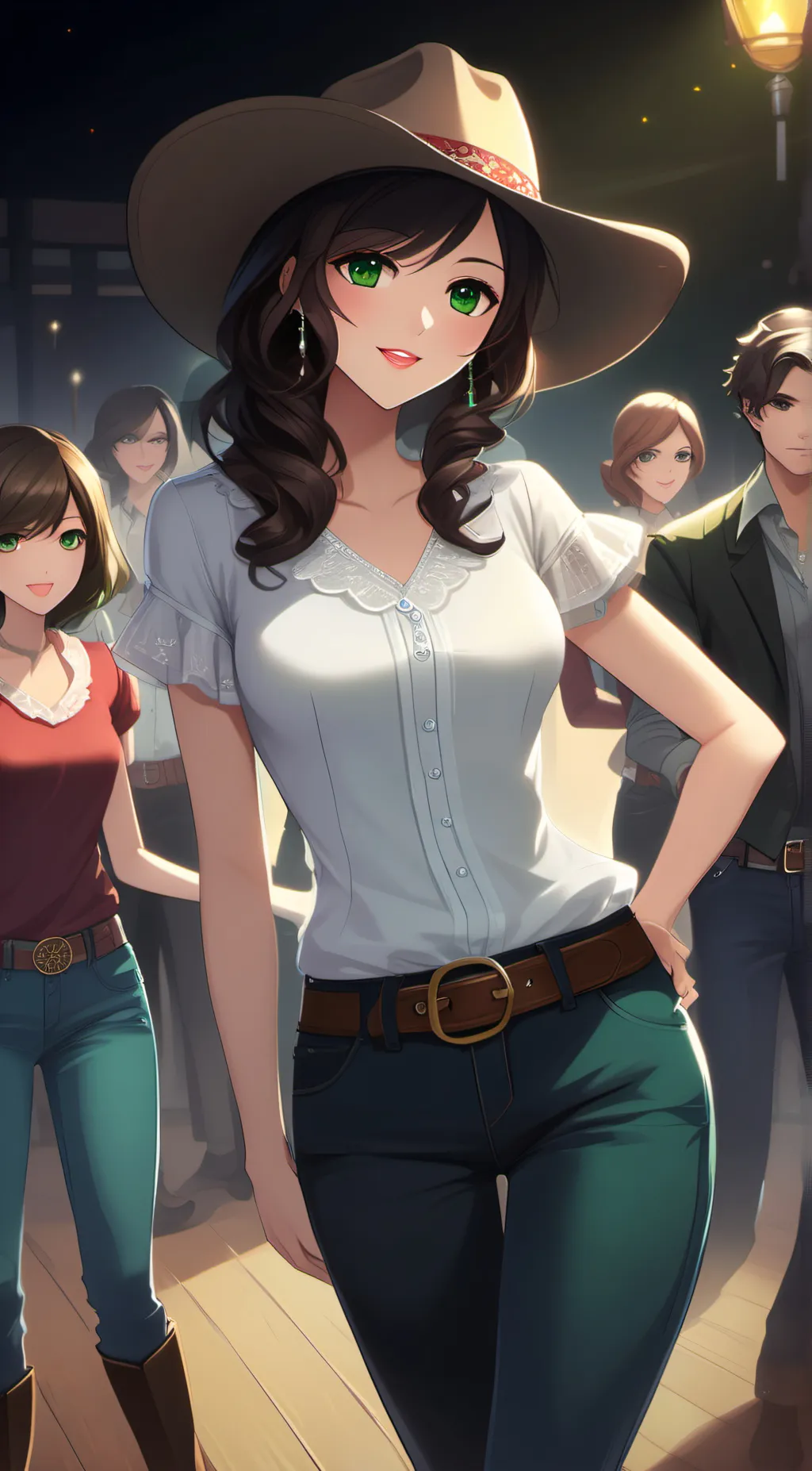 ai character: Sarah background