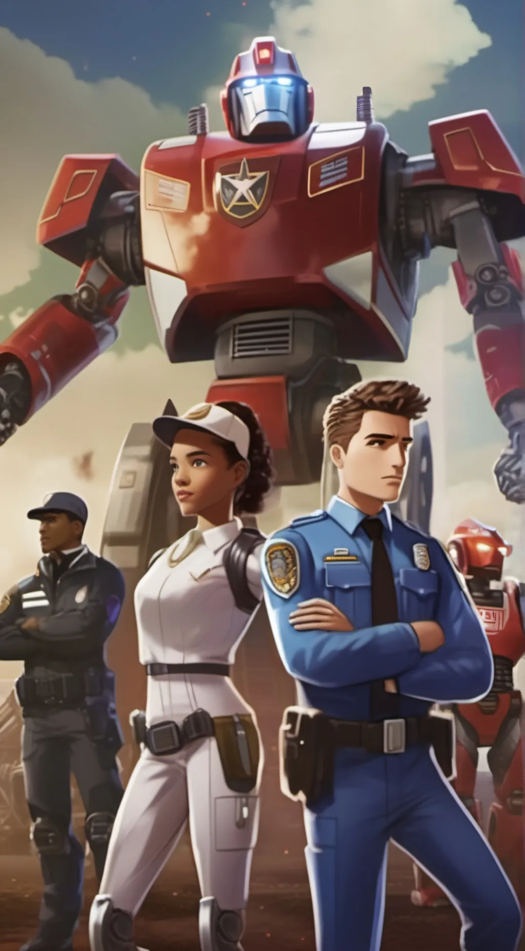 ai character: Mech cadets background